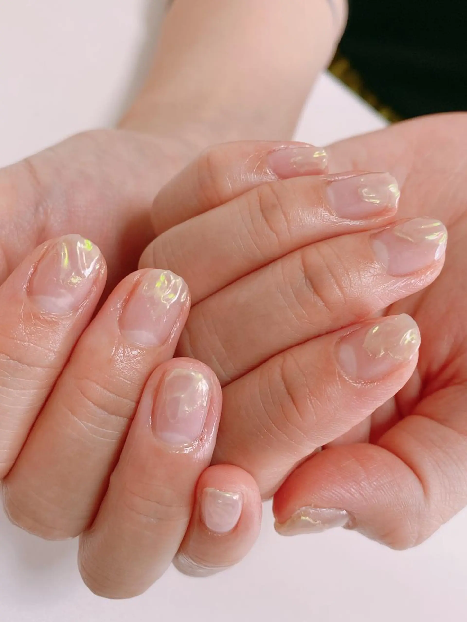 ネイル ミラーネイル 大人キレイ 𝑁𝑖𝑥𝑖𝑠のネイルデザイン