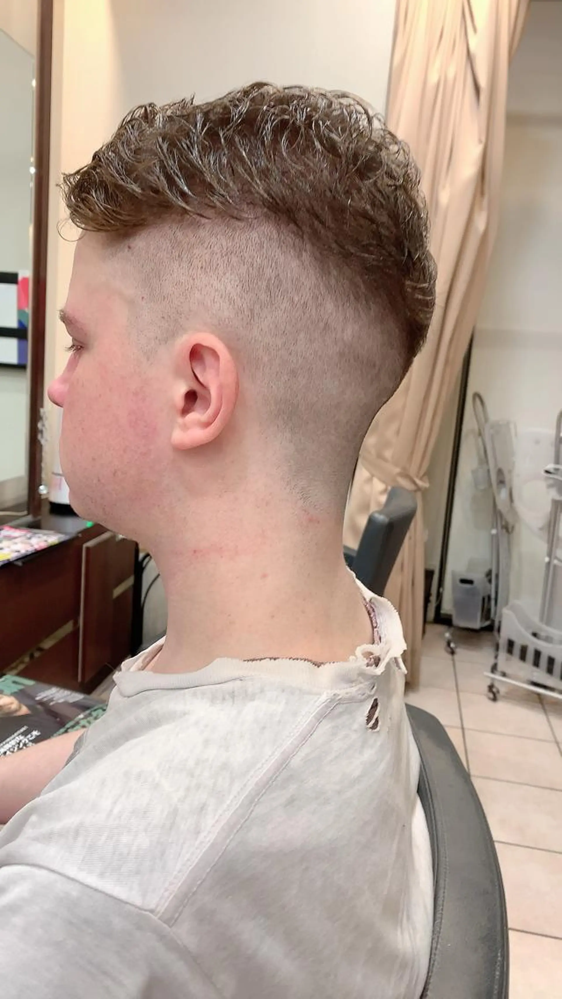 ショート メンズ Zina天王寺 CHIAKIのヘアスタイル