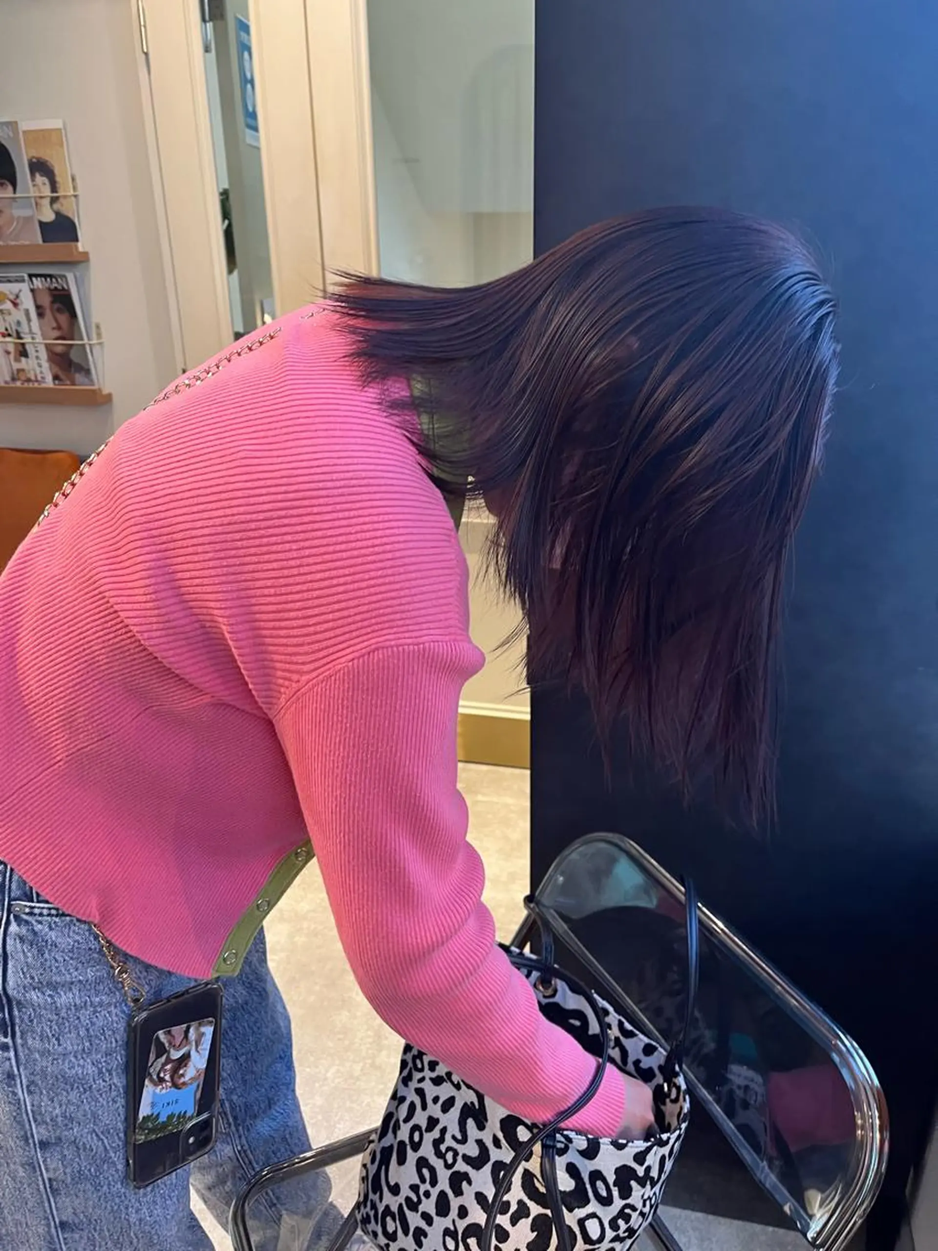 ミディアム カラー SIKI yuuna レイヤーカット🪽のヘアスタイル