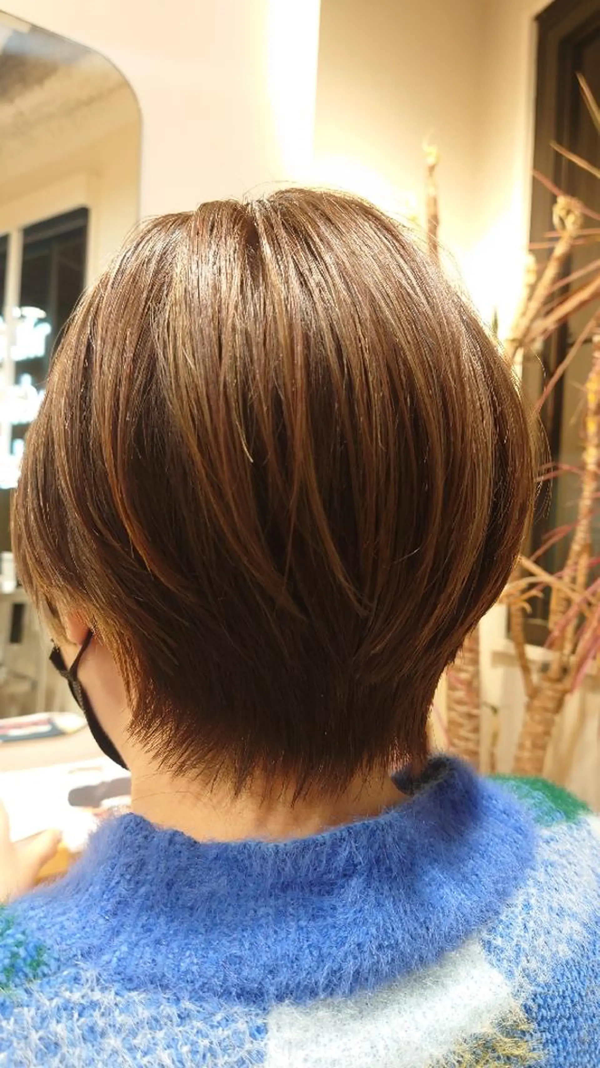 ショート カラー 丸みショート くびれヘア ショートヘア カット 田中将平【 サロンマネージャー】のヘアスタイル