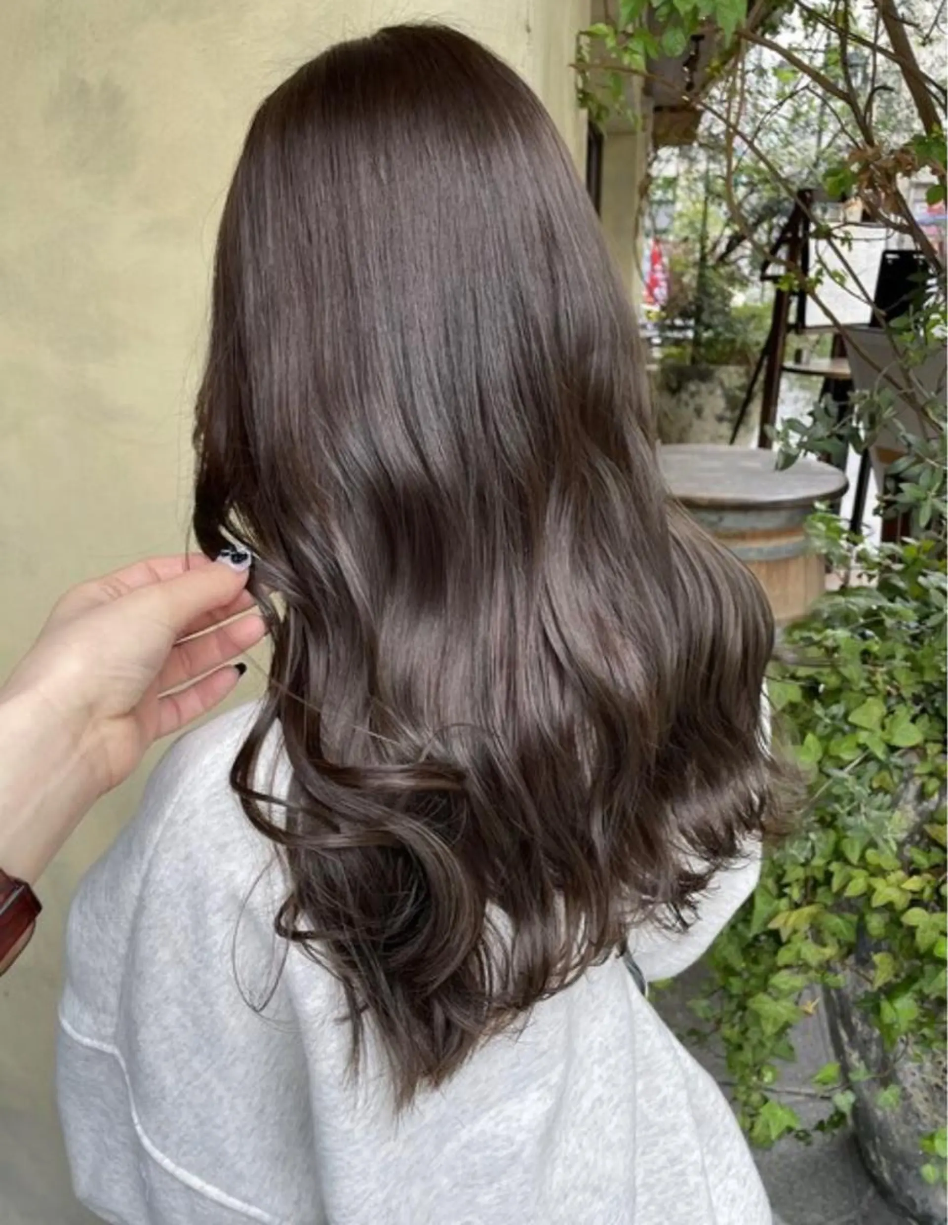 ロング カラー ハイトーンカラー 学生 韓国レイヤー🇰🇷 🤍🎀honokaのヘアスタイル