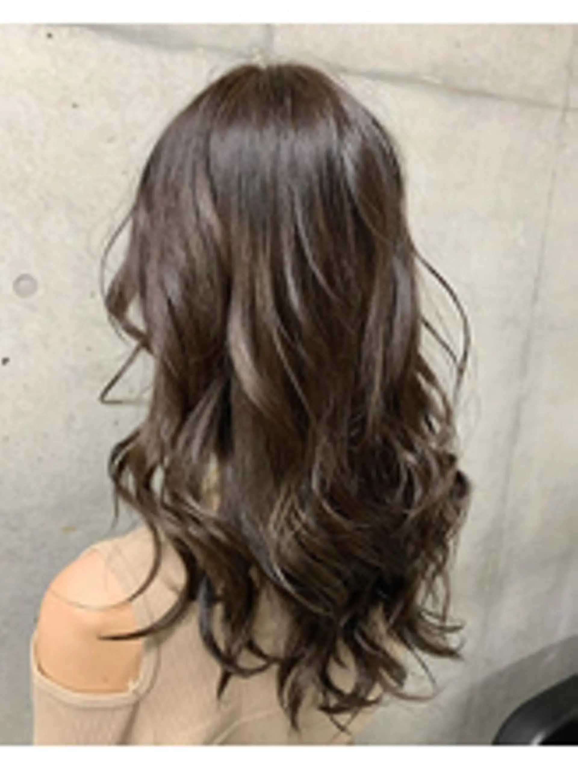 セミロング カラー パーマ 【公式】amble luxe池袋東口🩷のヘアスタイル