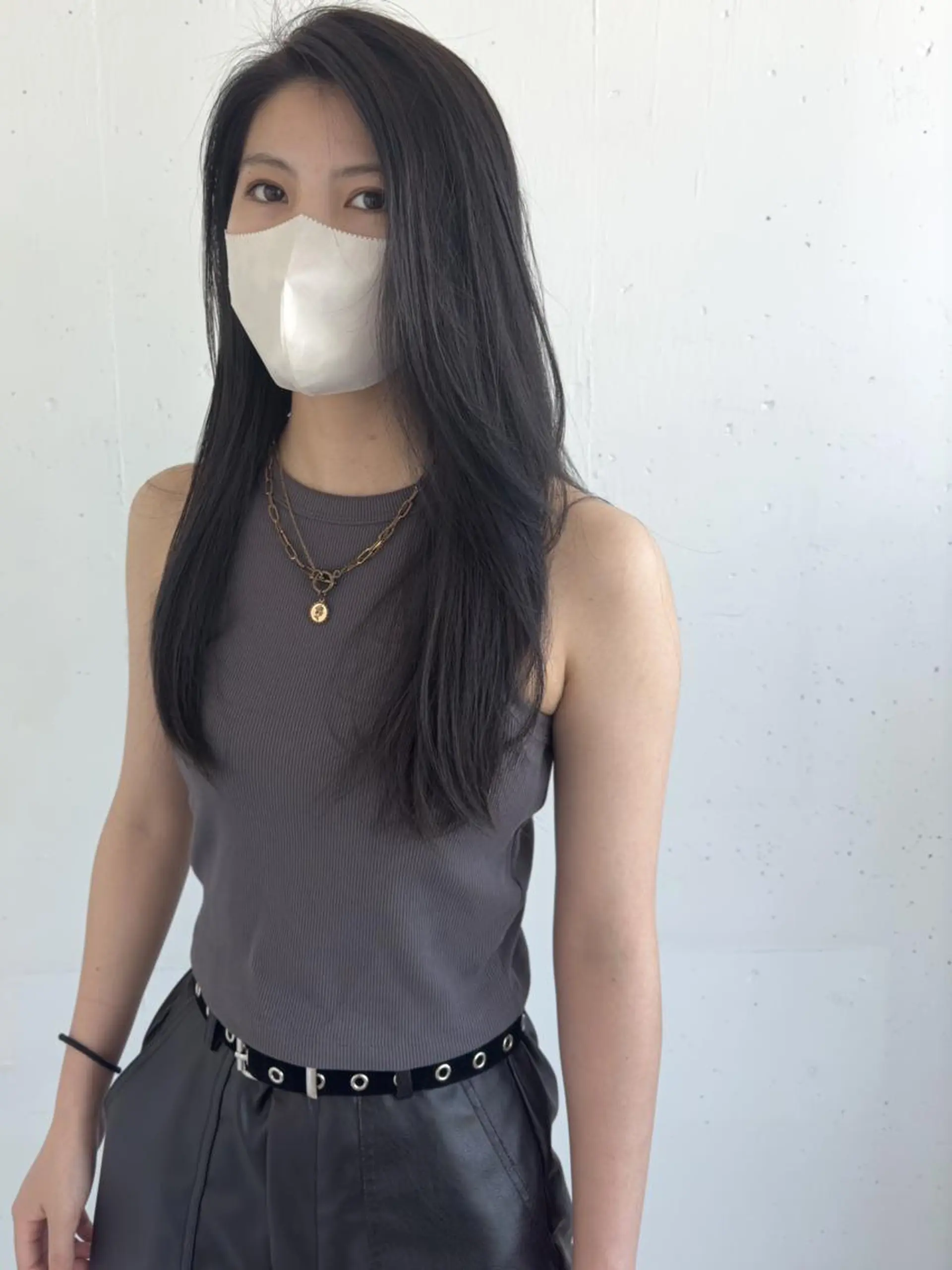 ロング カラー テラモト カズヨシのヘアスタイル