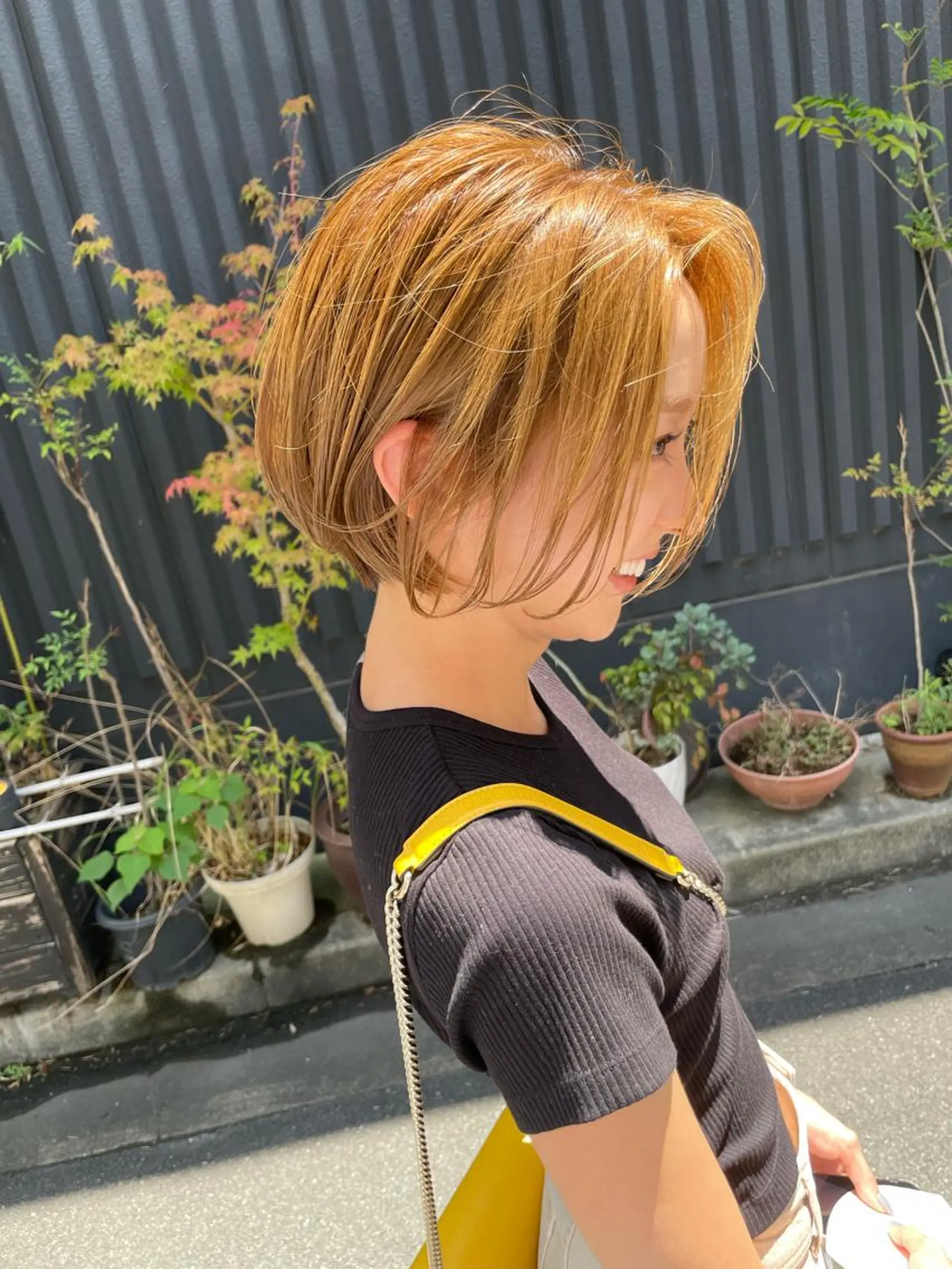 ショート 韓国レイヤー🇰🇷 ReLien西大寺店のヘアスタイル