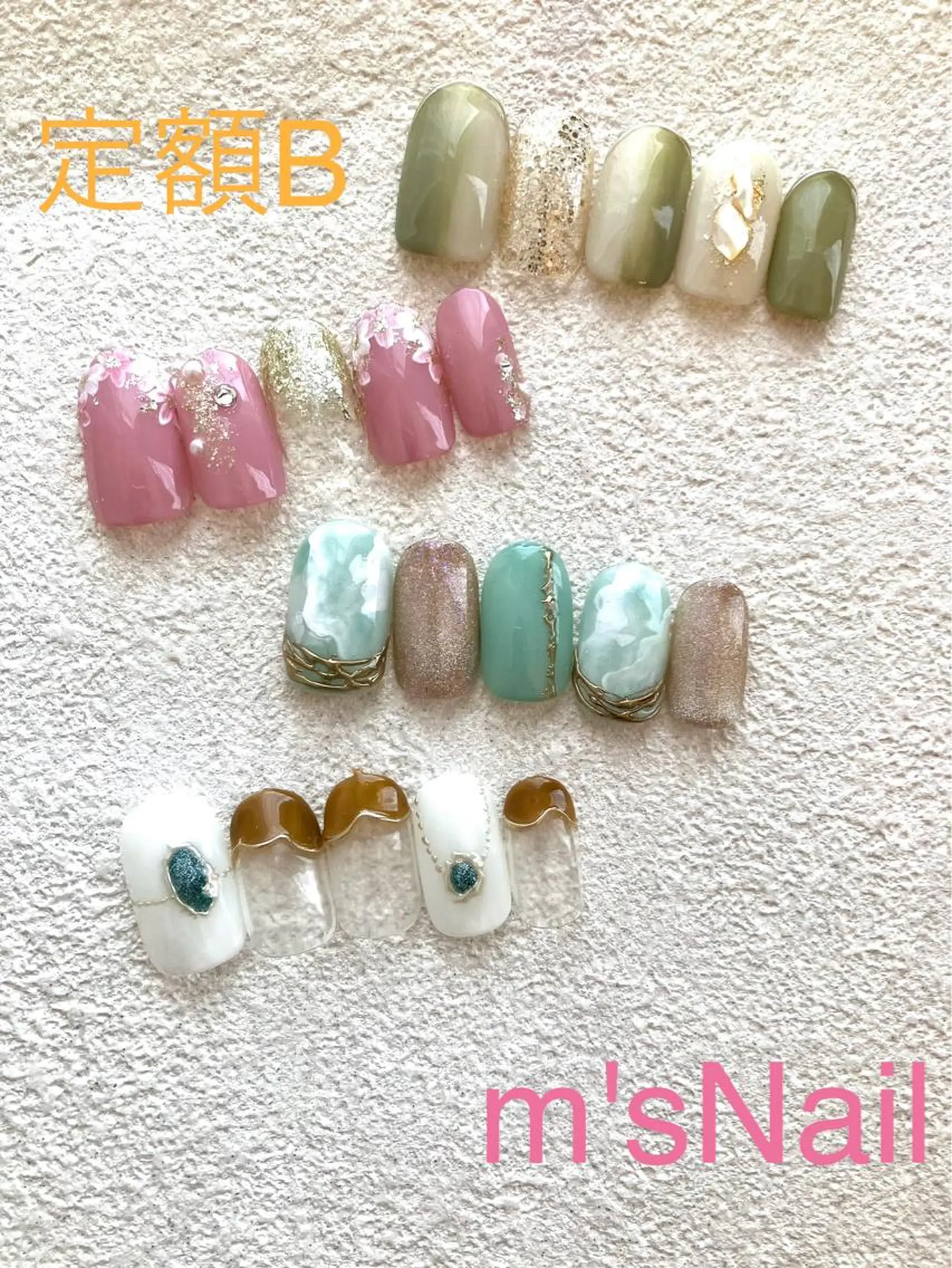 ネイル ハンドネイル m'sNail 福岡西区 ネイルのネイルデザイン