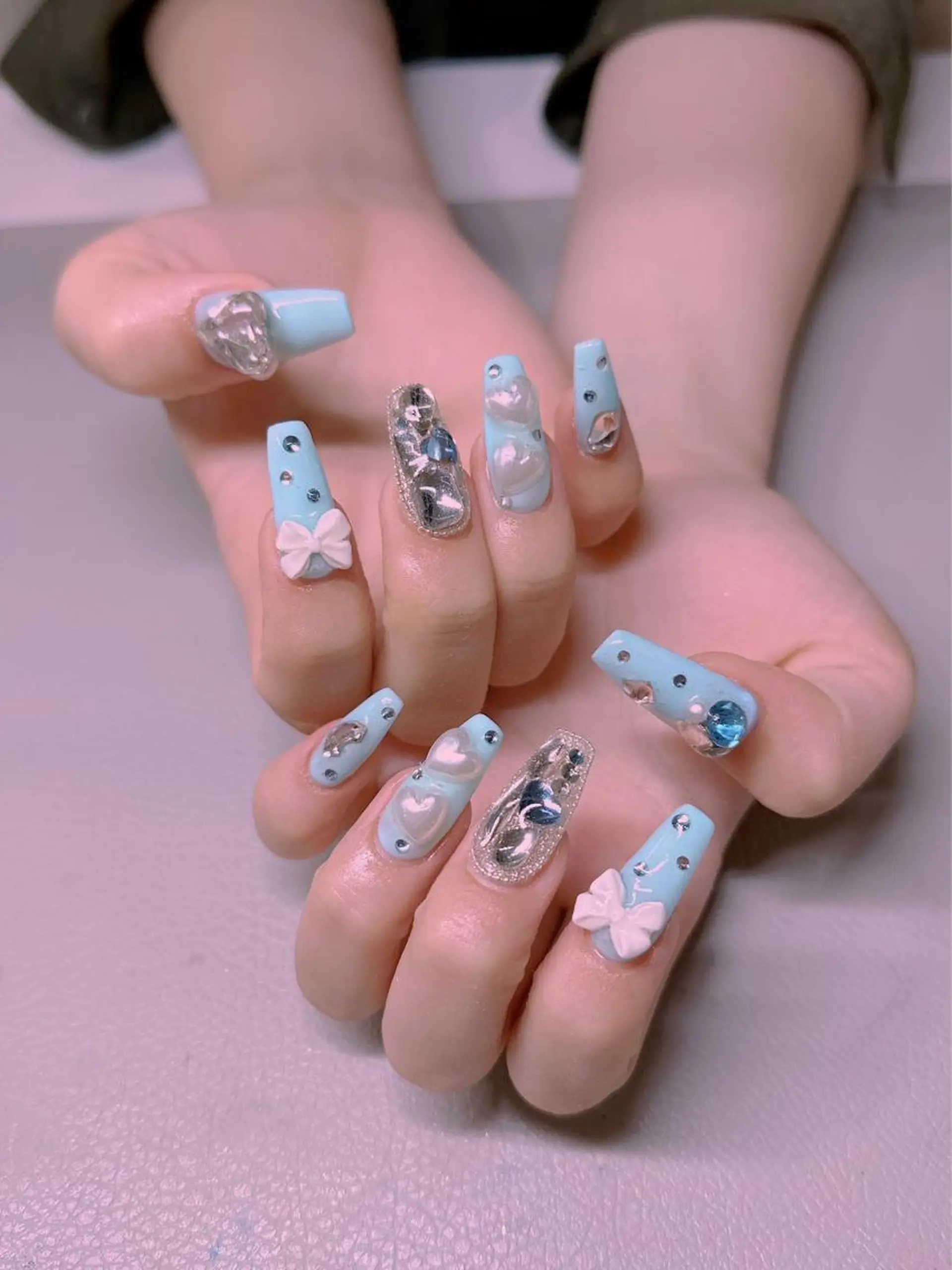 ネイル 長さだし専門店 M2　rikaのネイルデザイン