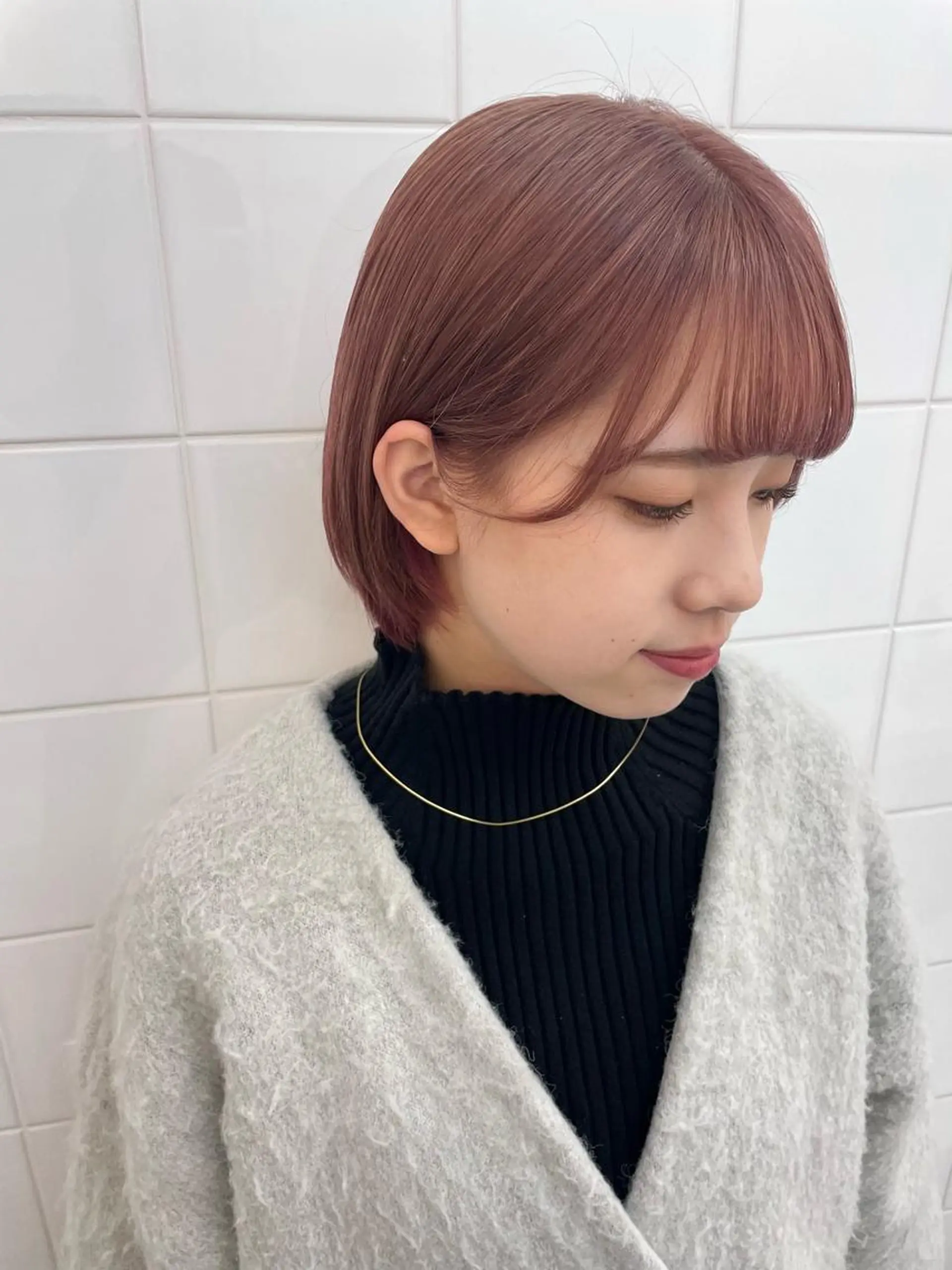 ショート カラー clam. yuu🦩のヘアスタイル