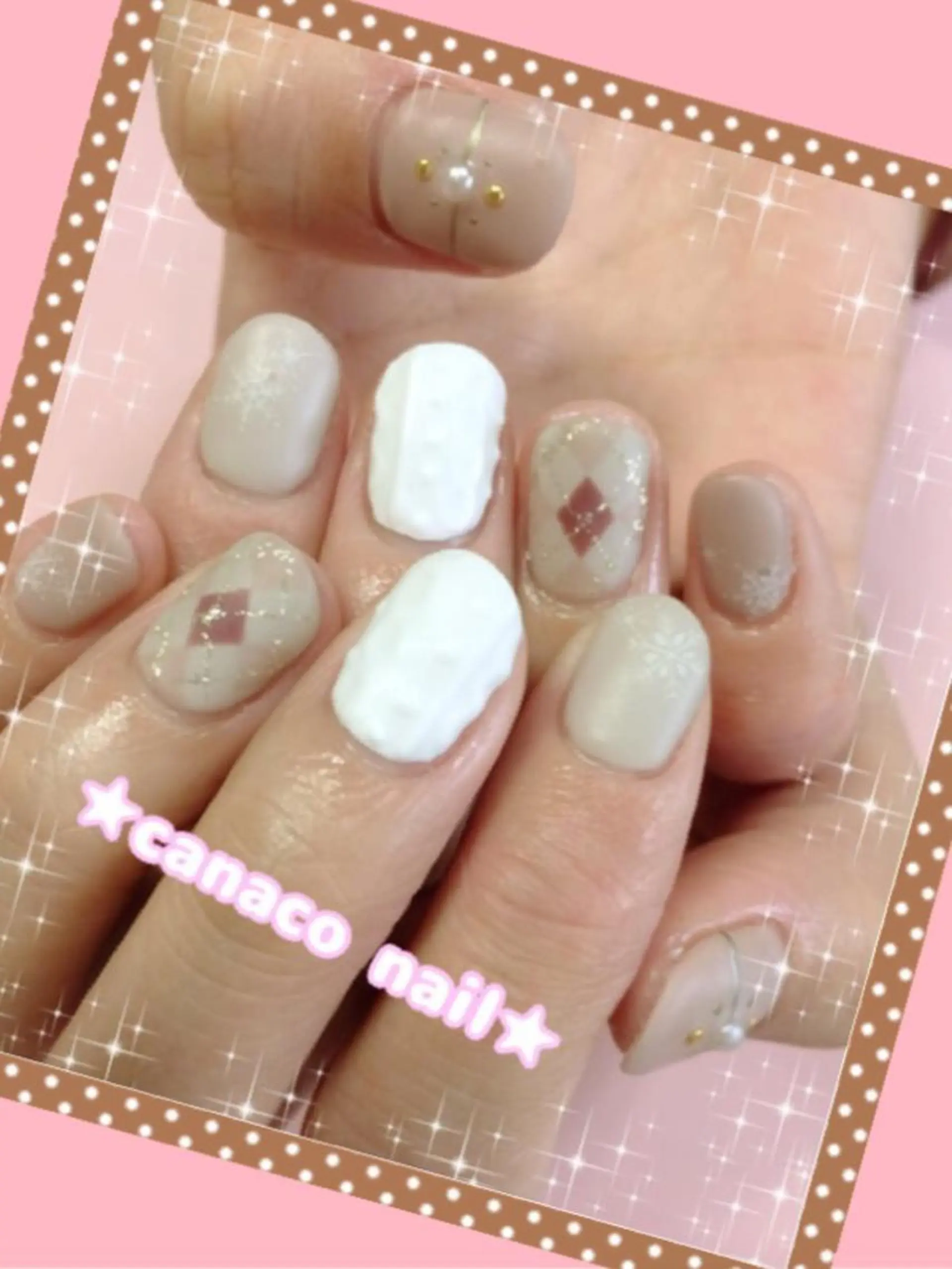 ネイル アートネイル シンプルネイル ベテランネイル cnc  nailのネイルデザイン
