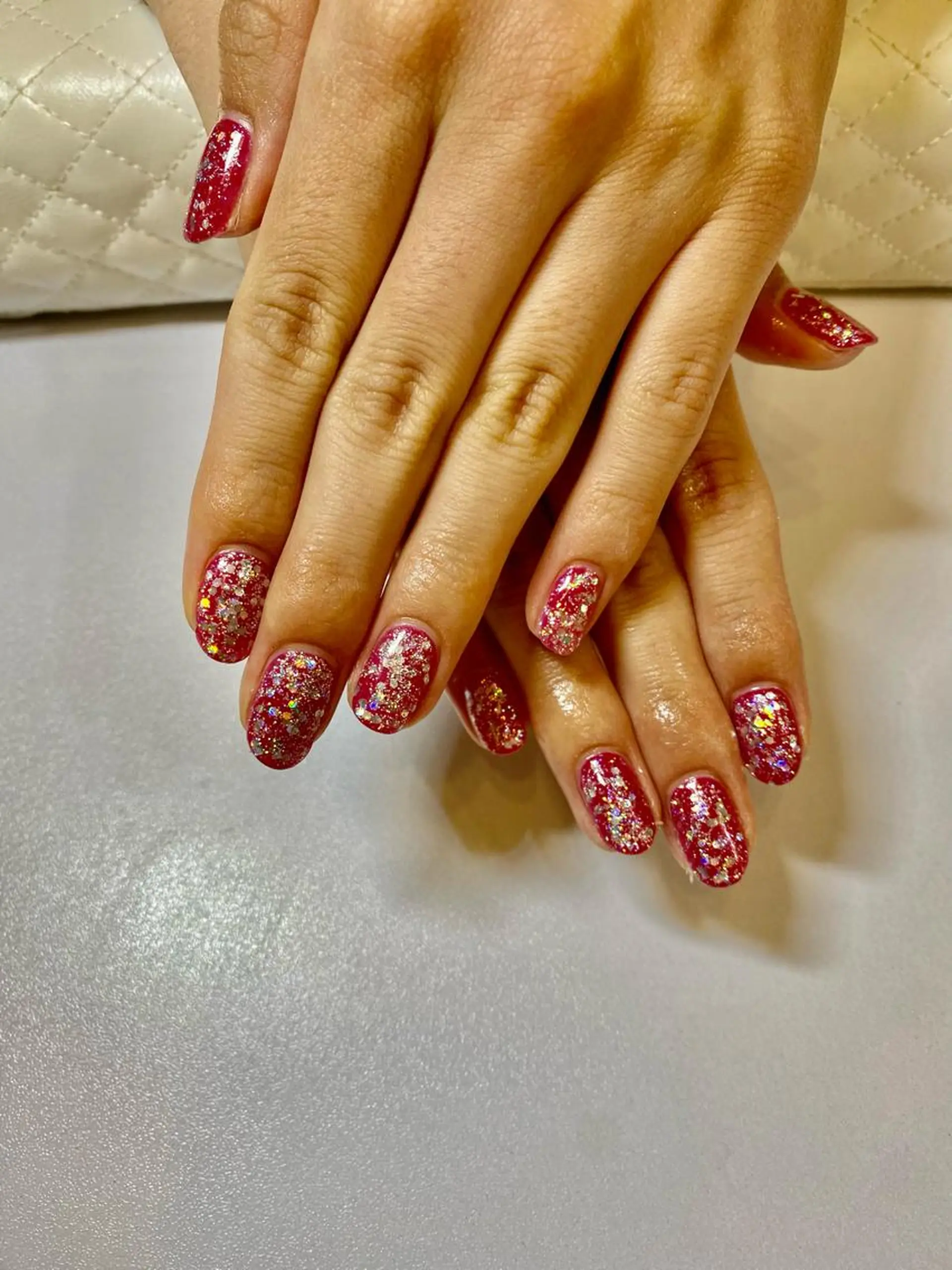 ネイル ラメ(グリッター) ワンカラーネイル Ladybird NAOのエステ・リラクイメージ