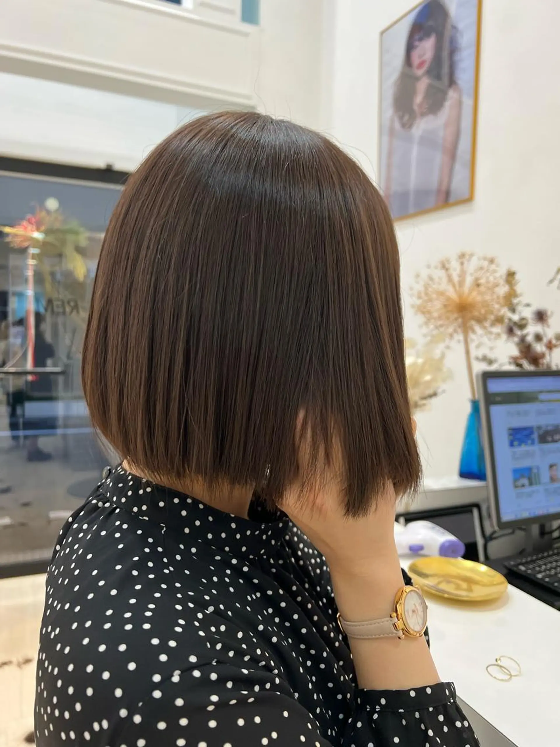 ミディアム カラー カット 河原町/艶髪/西田 晴香のその他イメージ