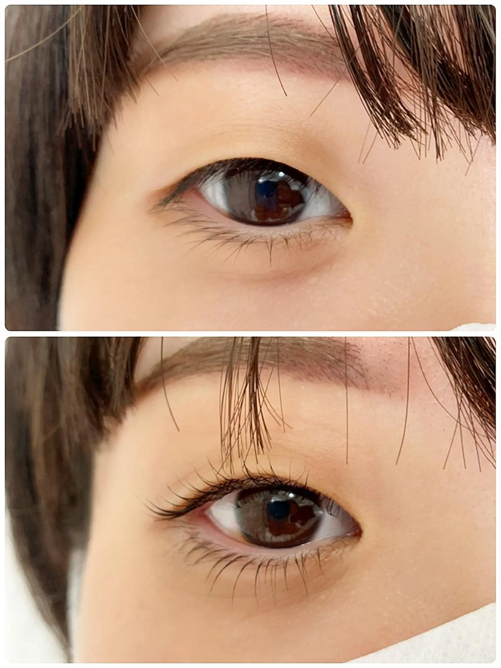 マツエク・マツパ 下まつげエクステ 一重×まつ毛パーマ aime 木下　真木のマツエク・マツパデザイン