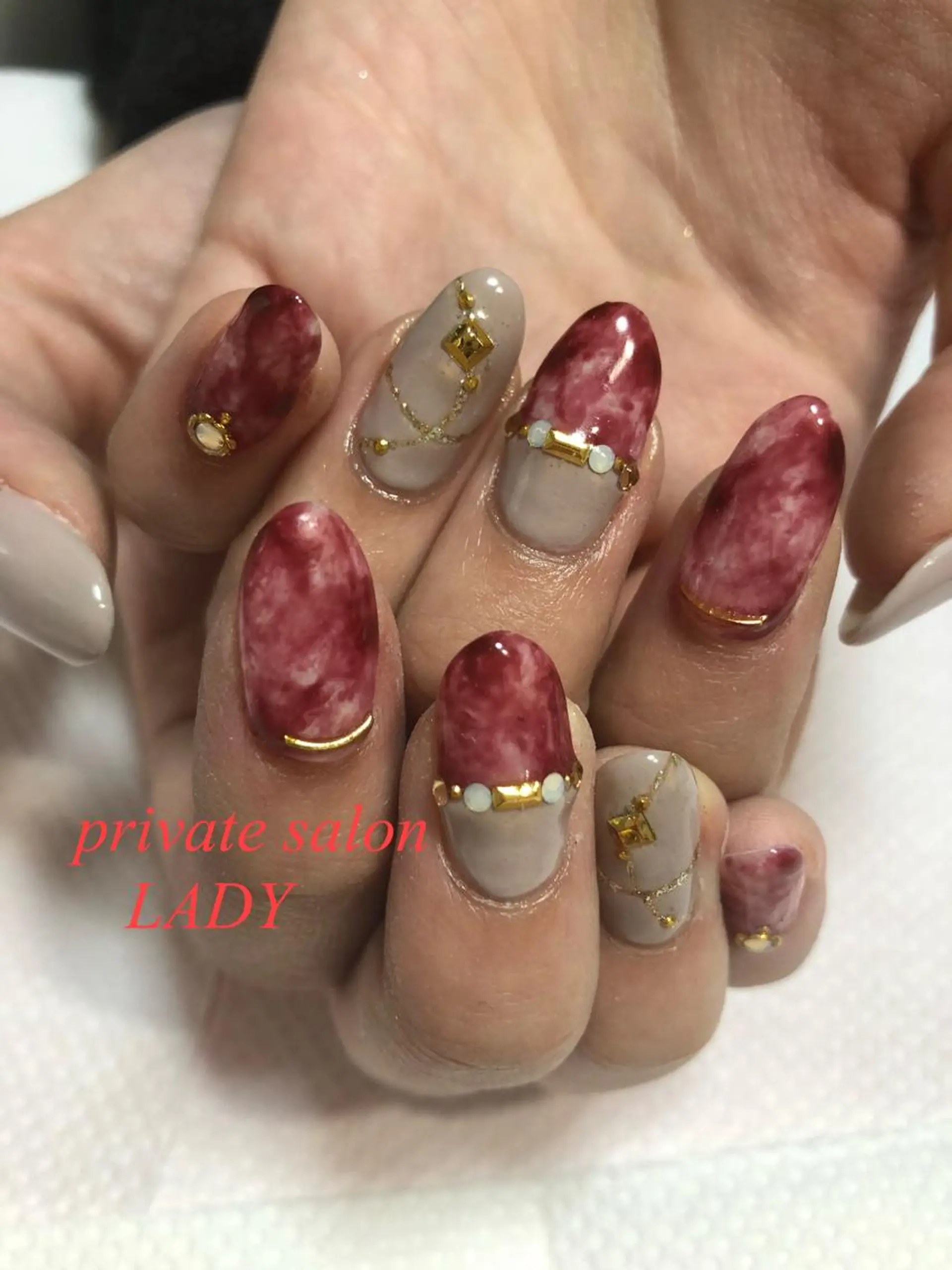 ネイル ハンドネイル 桜田 麻菜のネイルデザイン