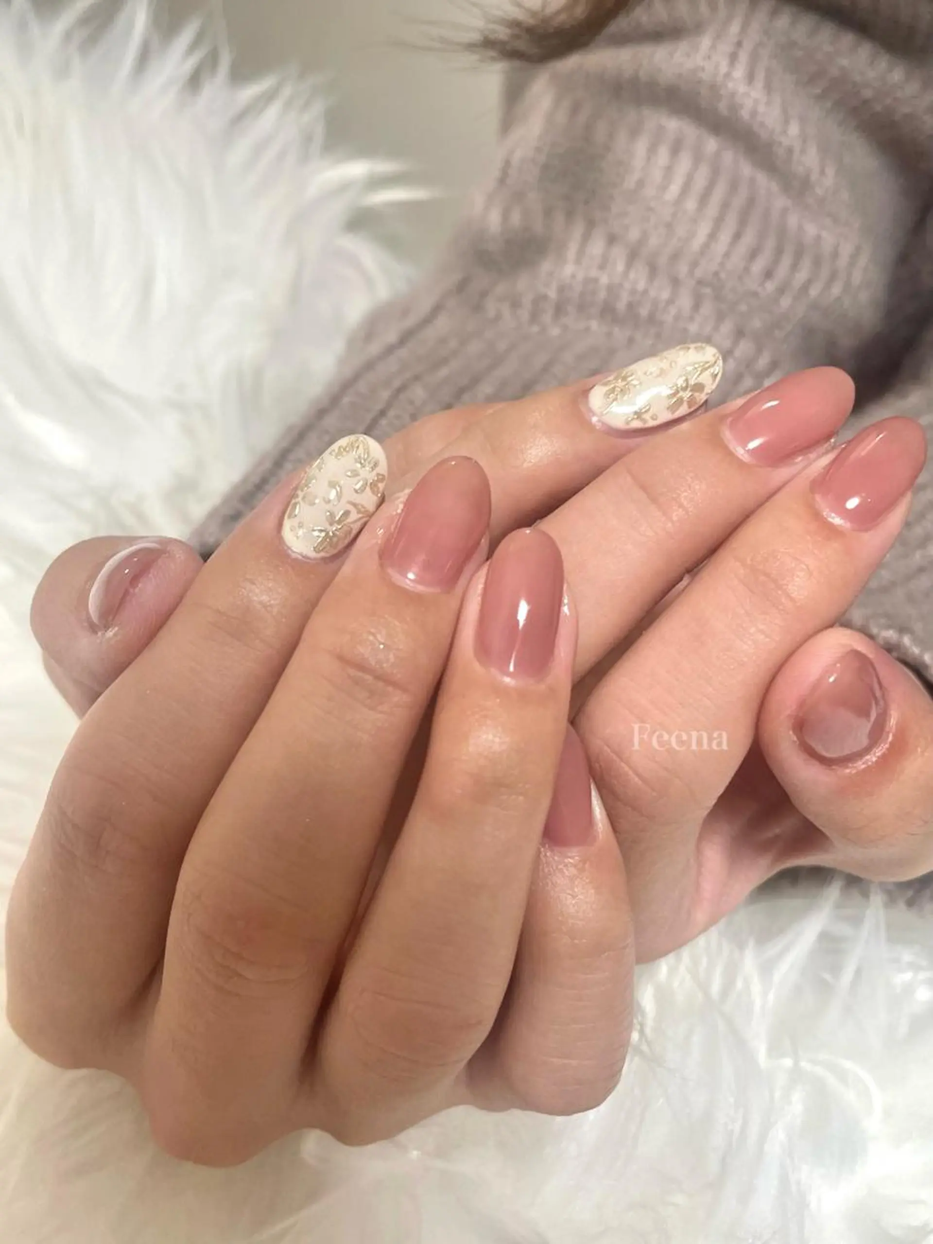 ネイル amu nail. RINAのネイルデザイン