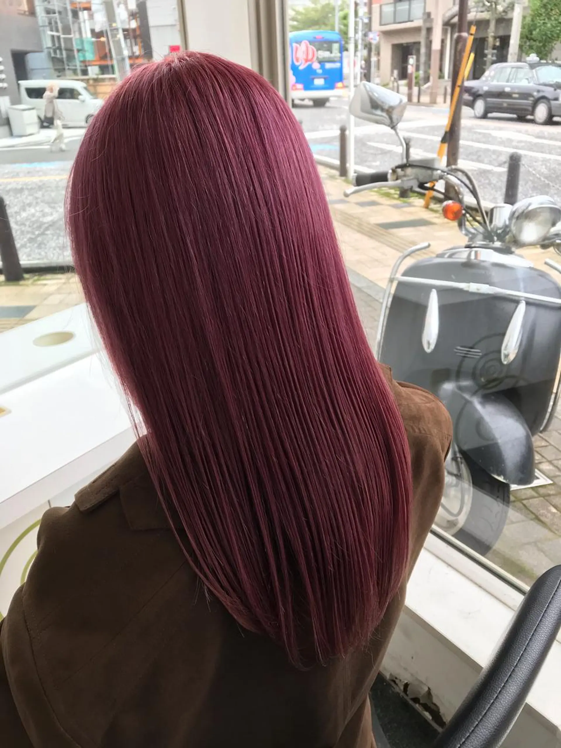 カラー ヘアカラー トリートメント ヘアセット Lapis❤️‍🔥 HAZUKIのヘアスタイル