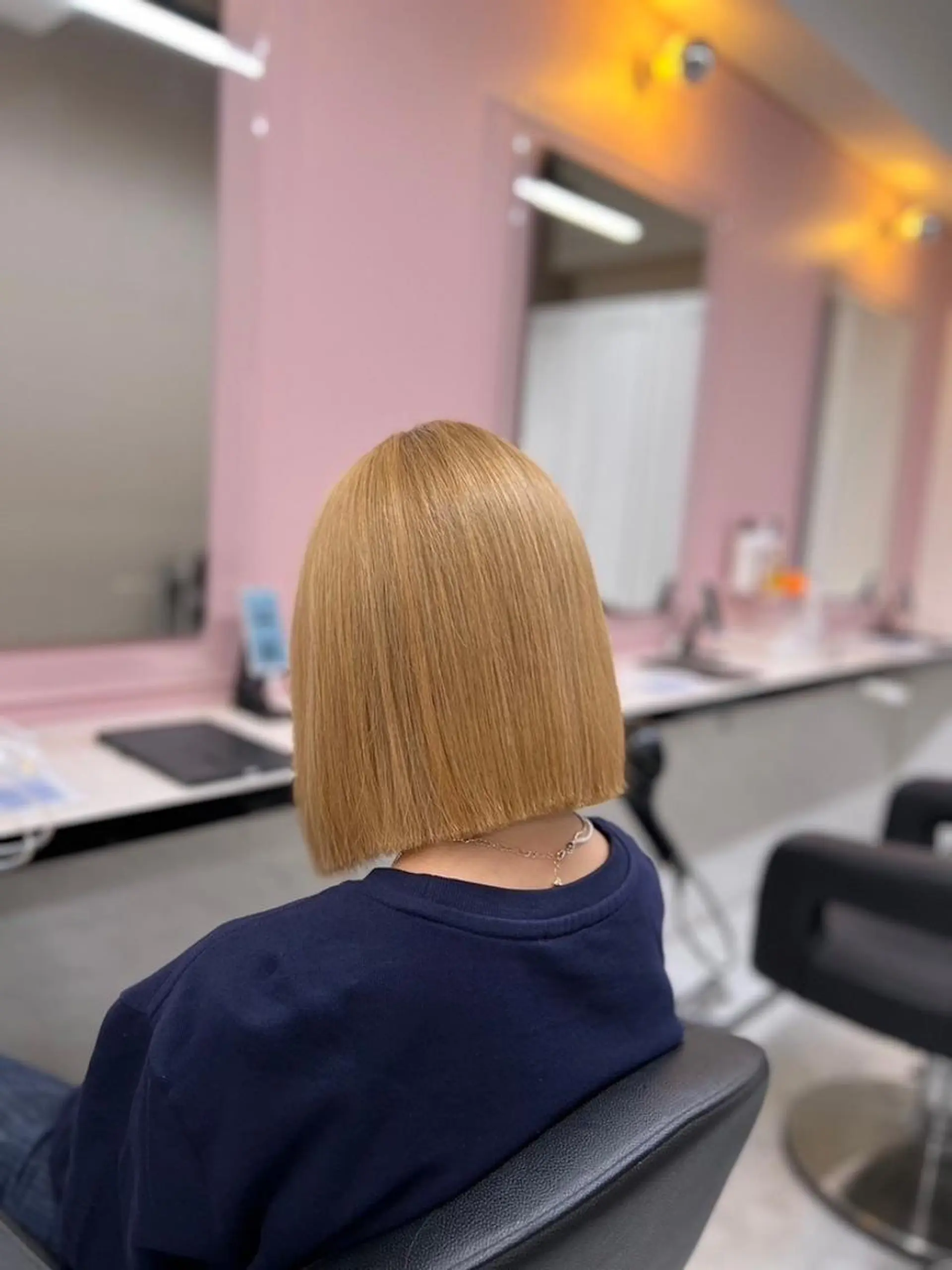 カラー ヘアカラー トリートメント 盛れる上質ワンホン ヘア🤍YUME🤍のヘアスタイル