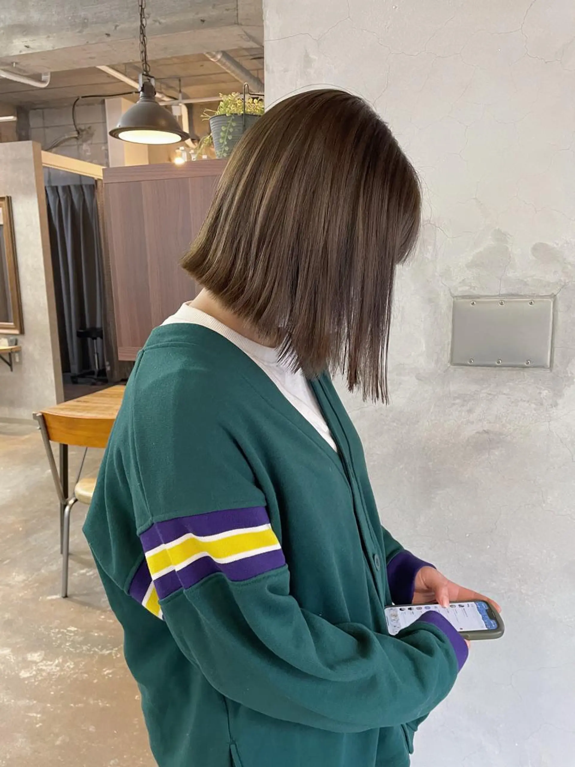 ミディアム カラー ベージュカラー カット ヘアカラー ralme/sol 髙橋一哉のヘアスタイル