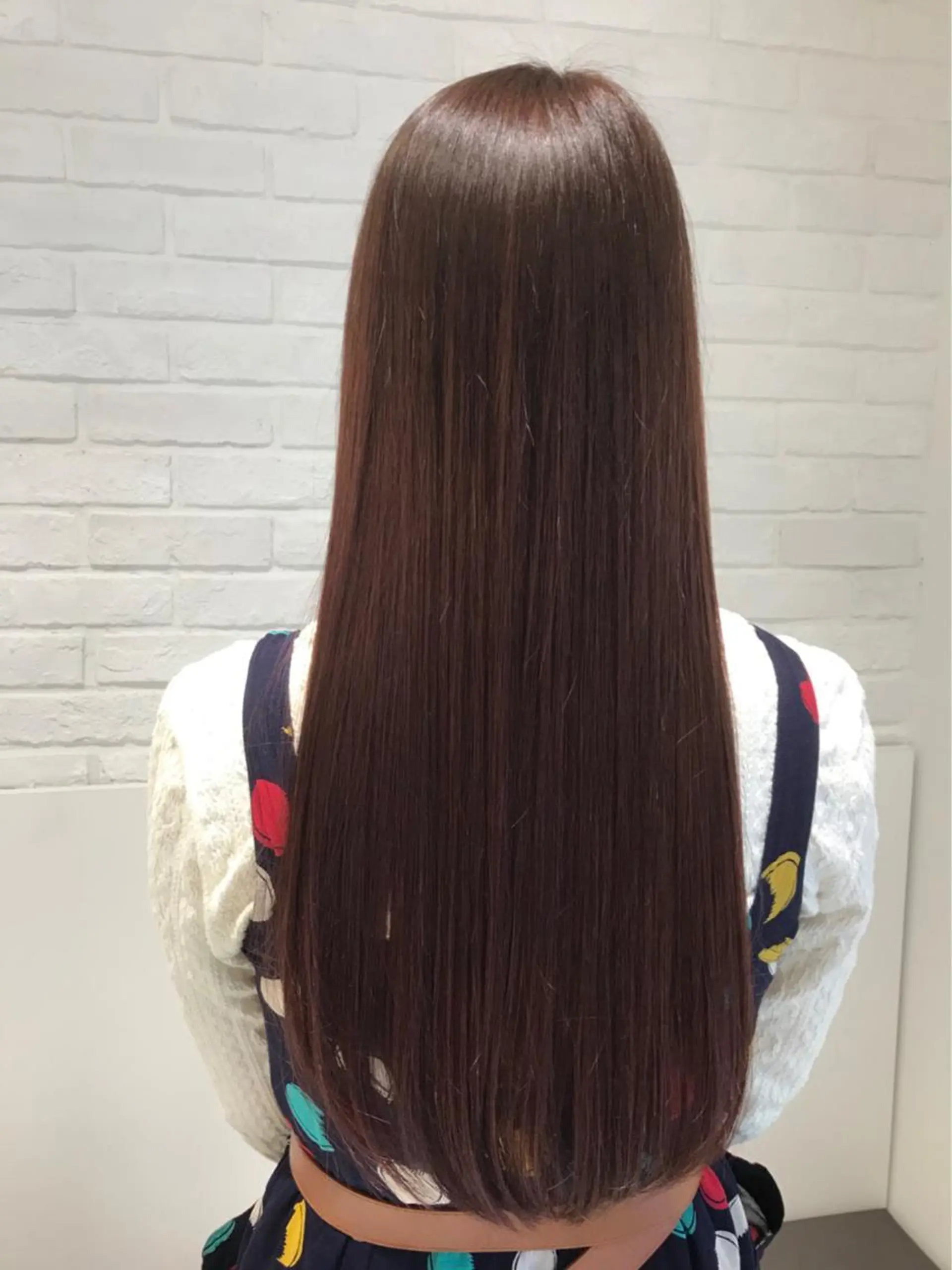 ロング カラー パーマ ヘアカラー Ash 津田沼店のヘアスタイル