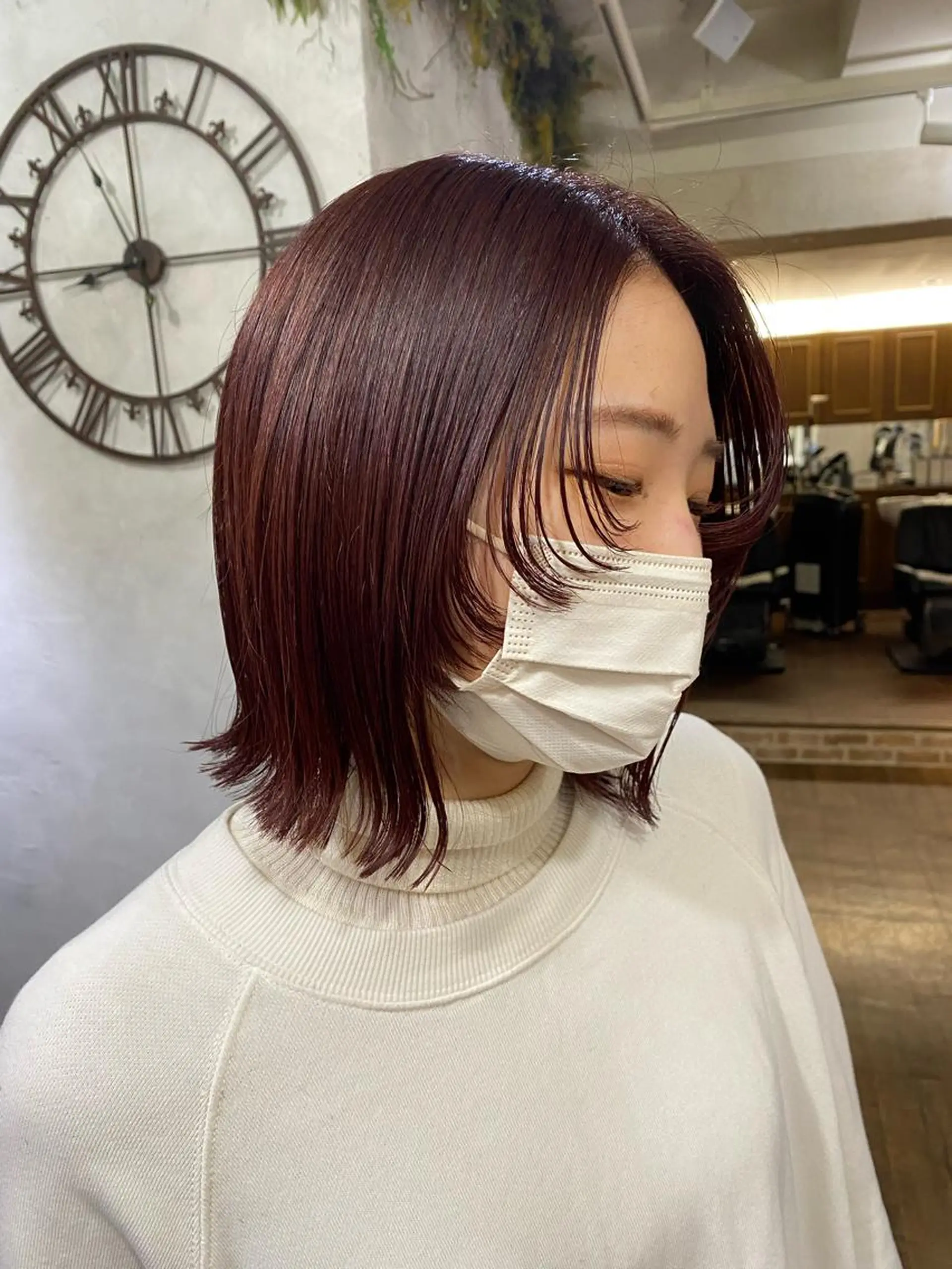 ミディアム 🌼🌿 百瀬知未🌿🌼のヘアスタイル