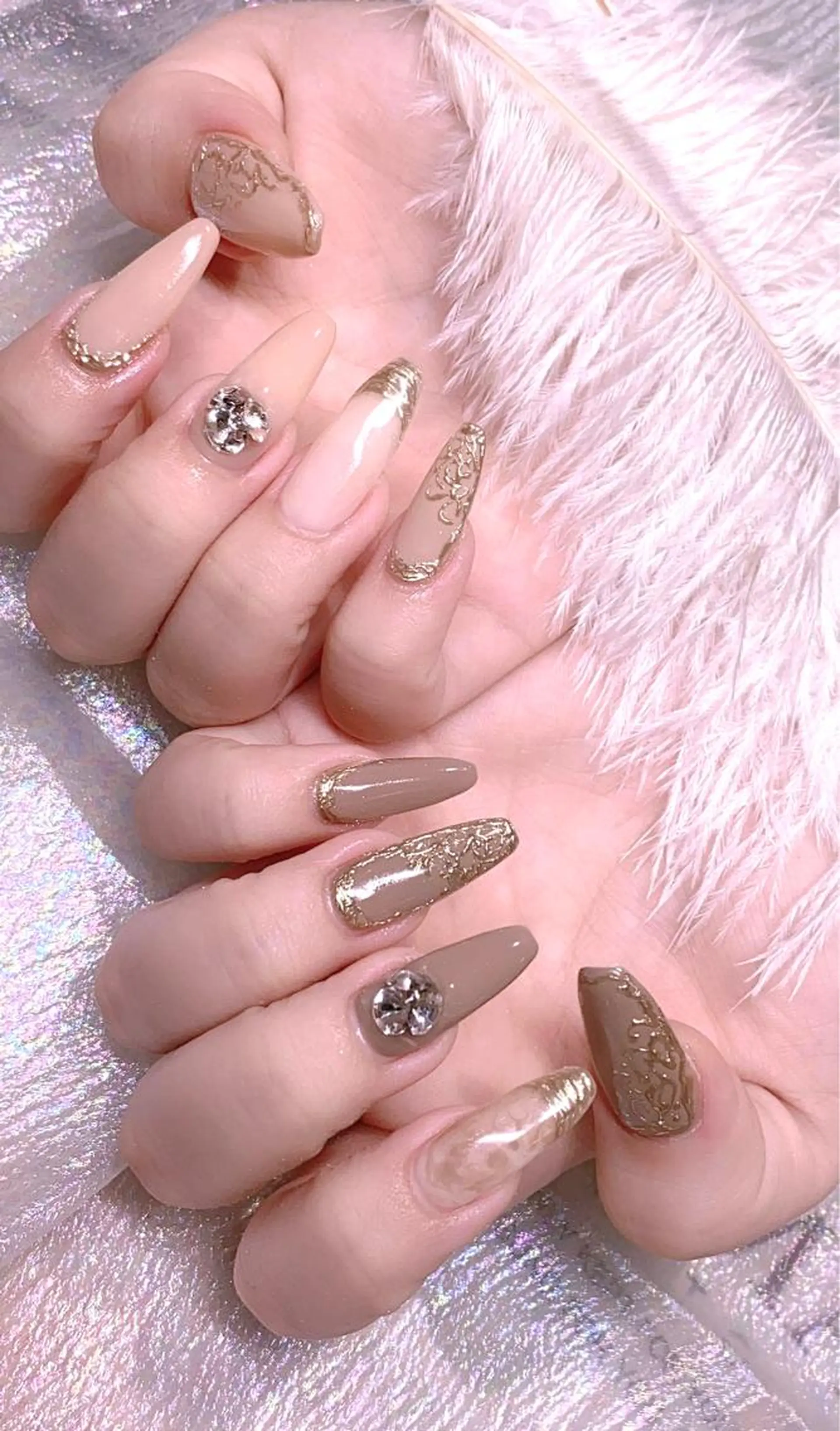 ネイル 長さだし専門店 M2　rikaのネイルデザイン