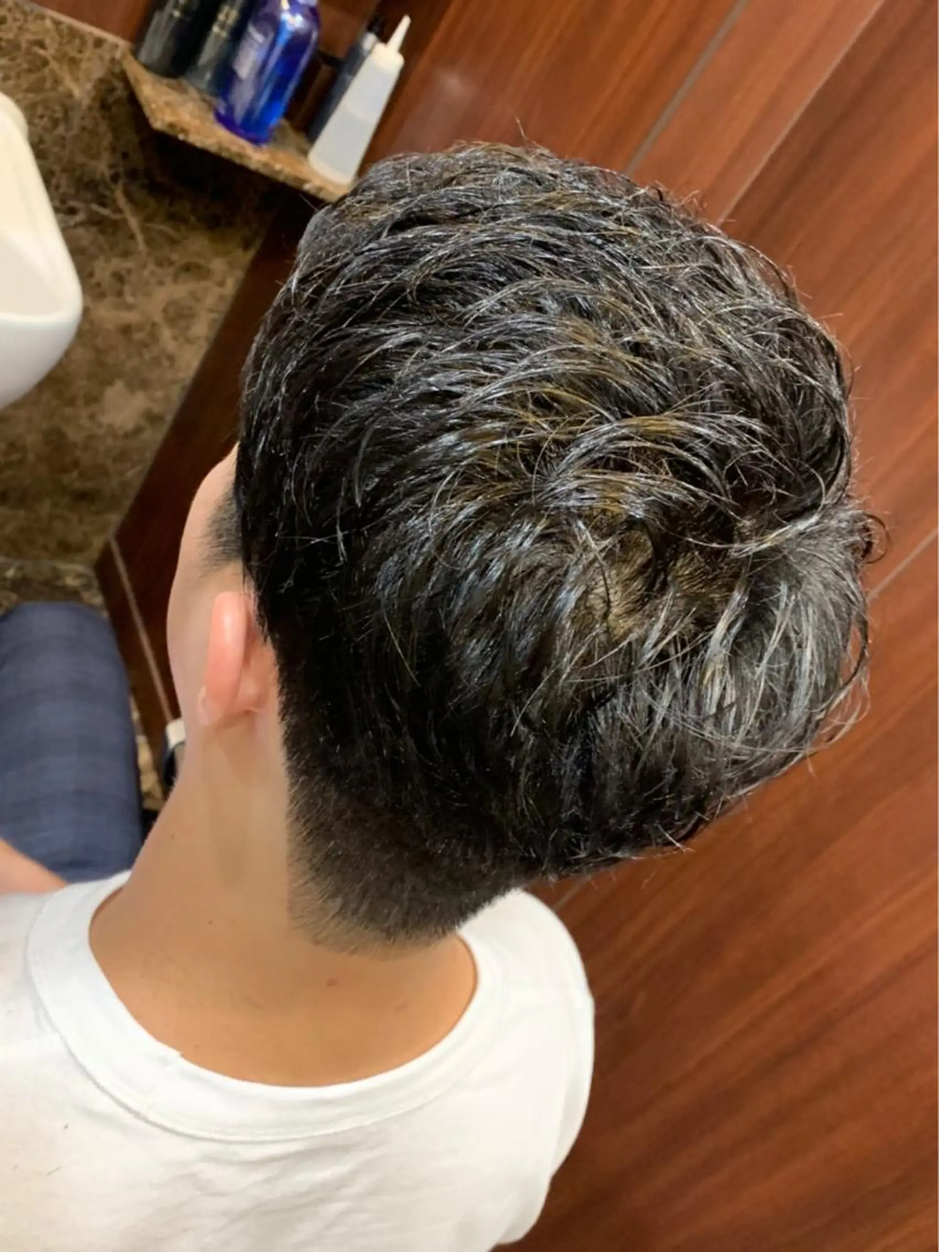 ショート メンズ 羽木 隆徒のヘアスタイル