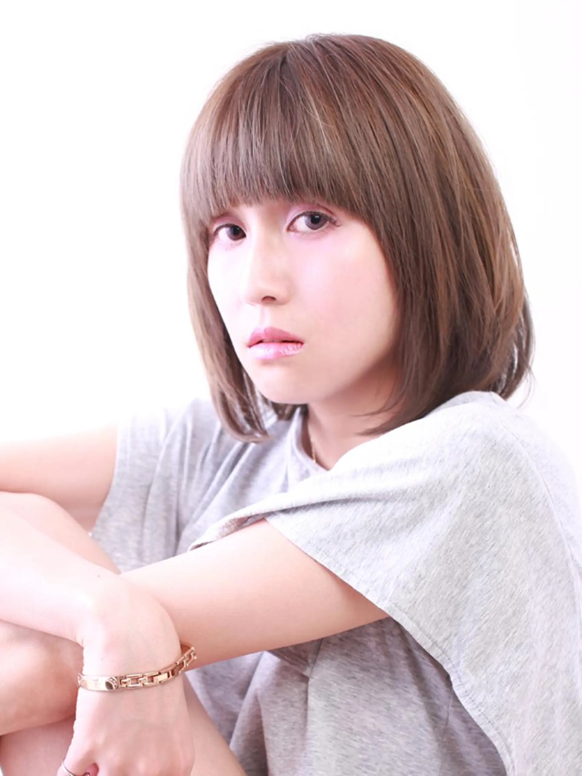 ショート カラー アッシュ ネイビーカラー 髪質改善/練馬/ ASUKAのヘアスタイル