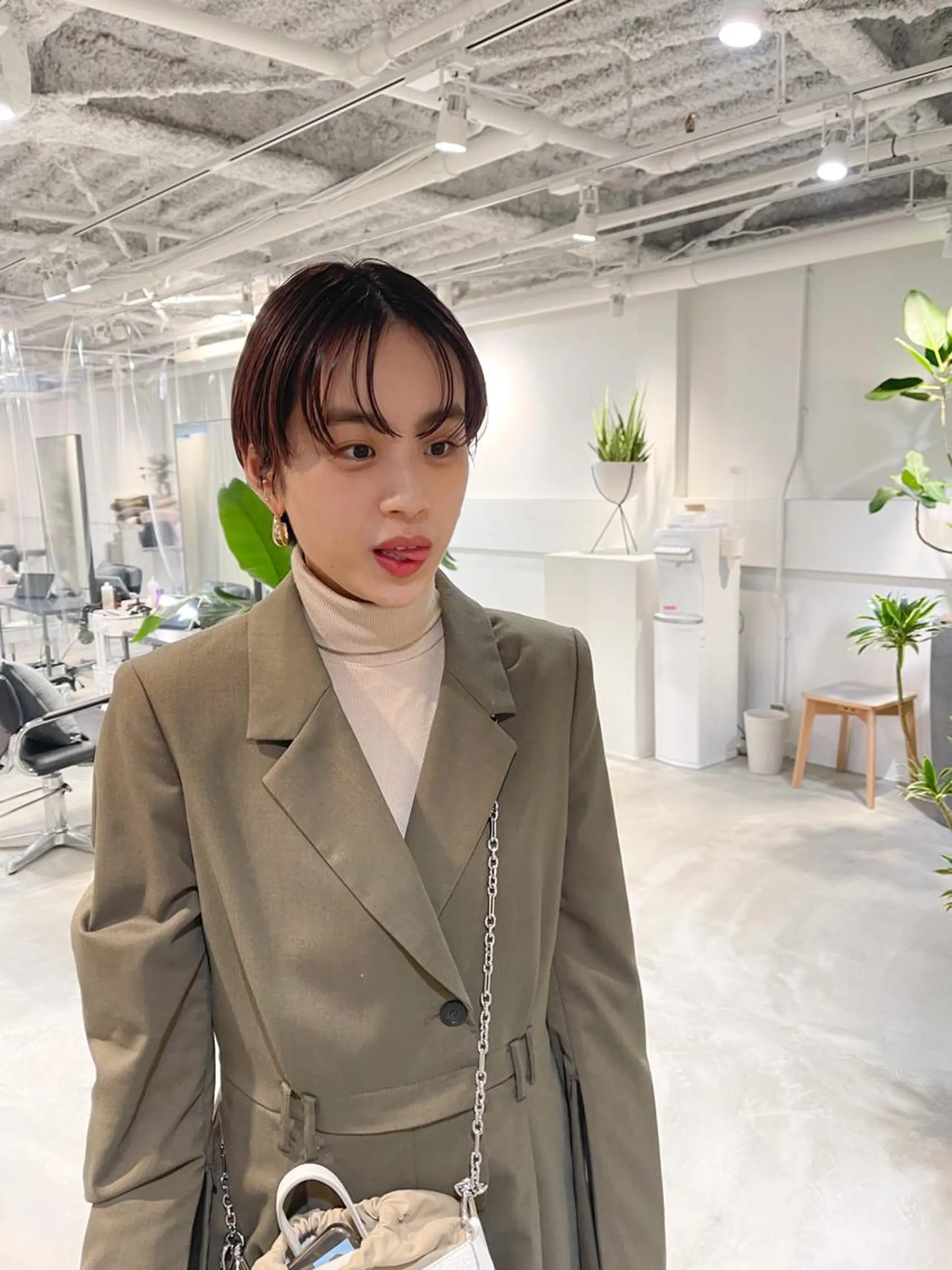 ショート カラー ハンサムショート ショートヘア カット ヘアカラー トリートメント 川本 裕🌿のヘアスタイル