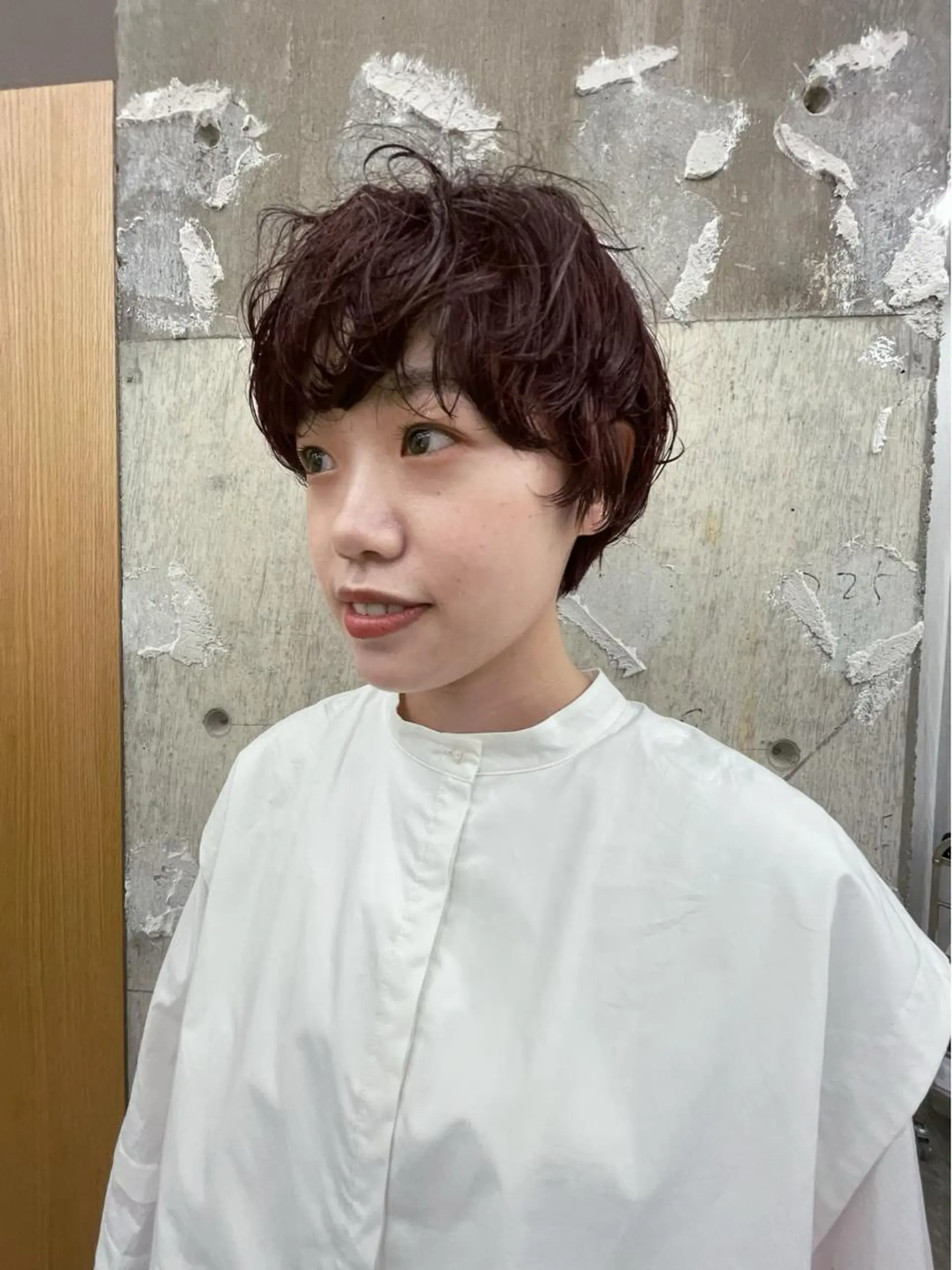 ショート カラー パーマ 垢抜けボブ/SAHO /OAK溝の口のヘアスタイル