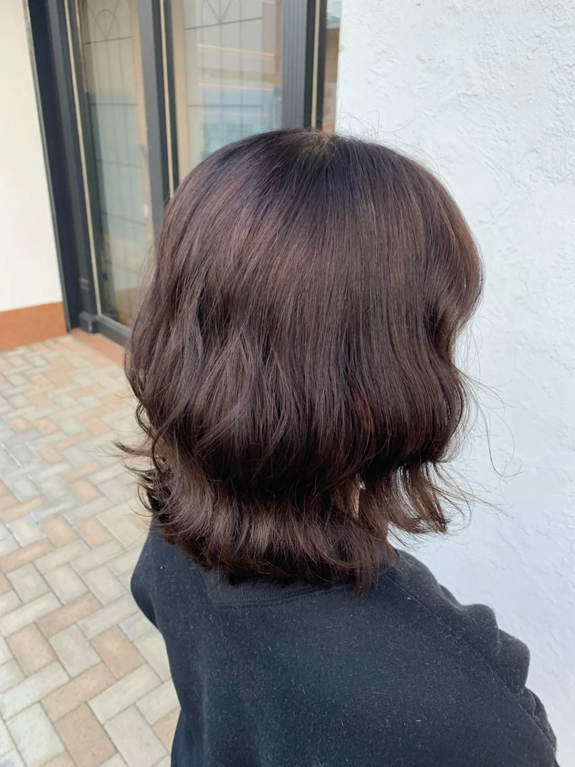 ミディアム カラー カット ヘアカラー トリートメント 艶髪レイヤー上田 紗也🇰🇷💗のヘアスタイル