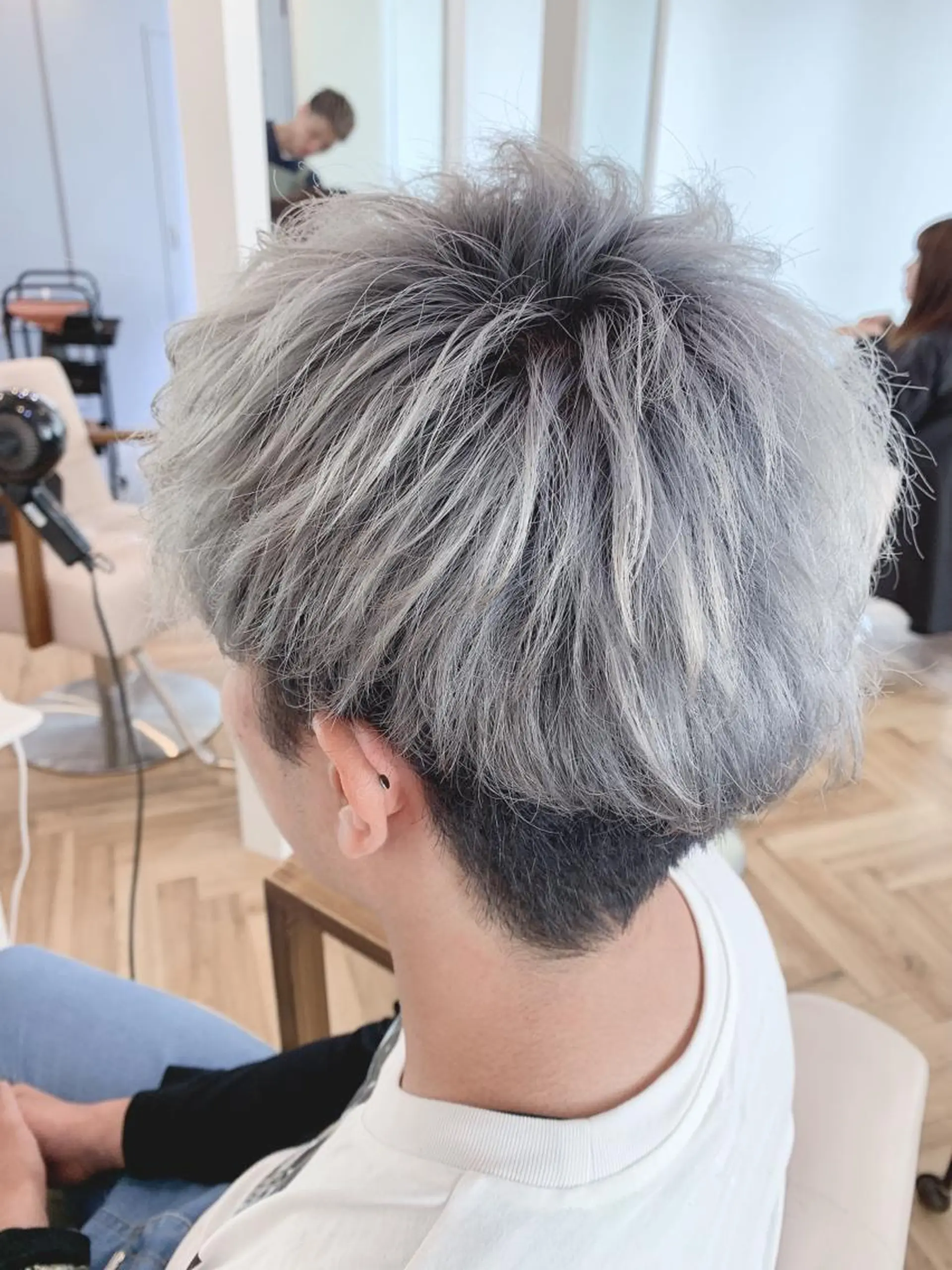 ミディアム カラー メンズ 美髪矯正・髪質改善 【中村吉孝】のヘアスタイル