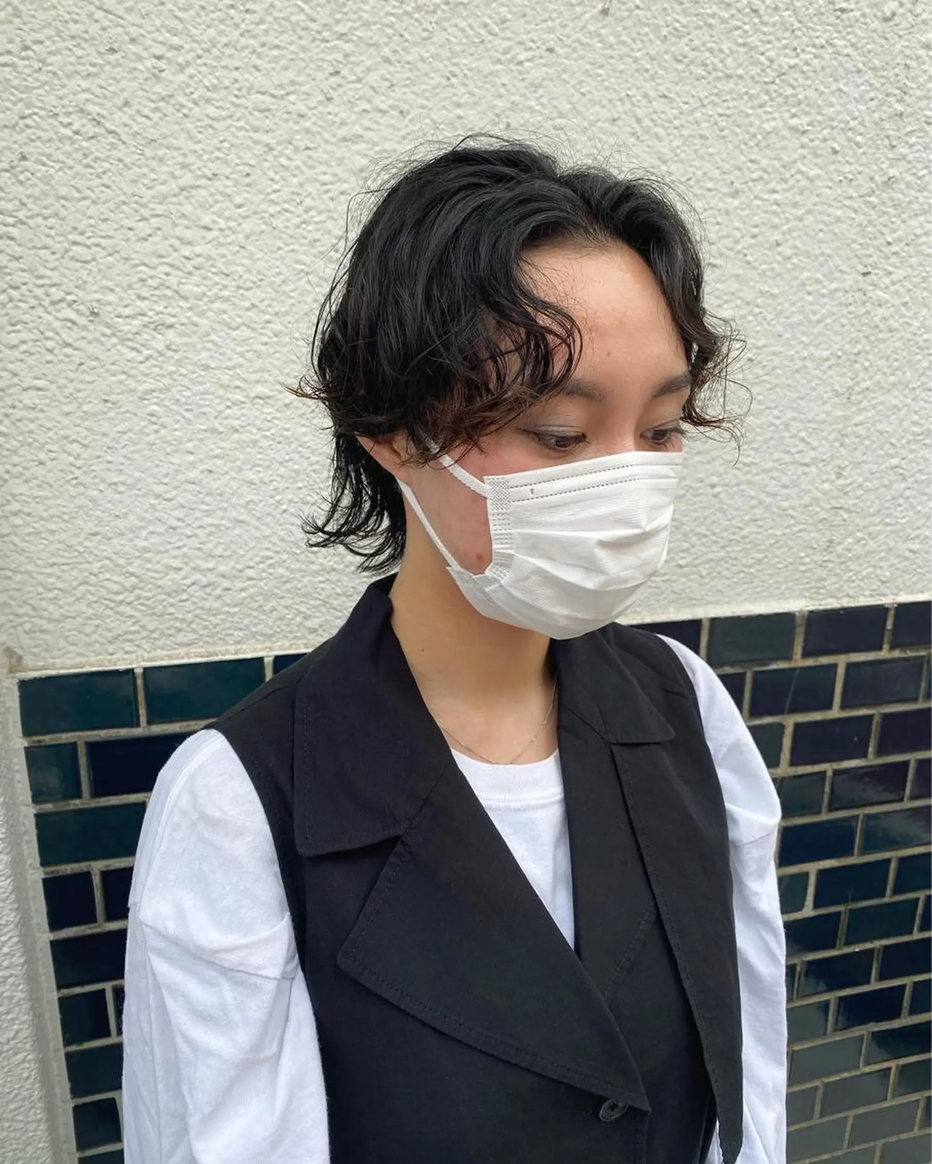 ショート パーマ お任せヘア☘️☘️ 及川渚のヘアスタイル