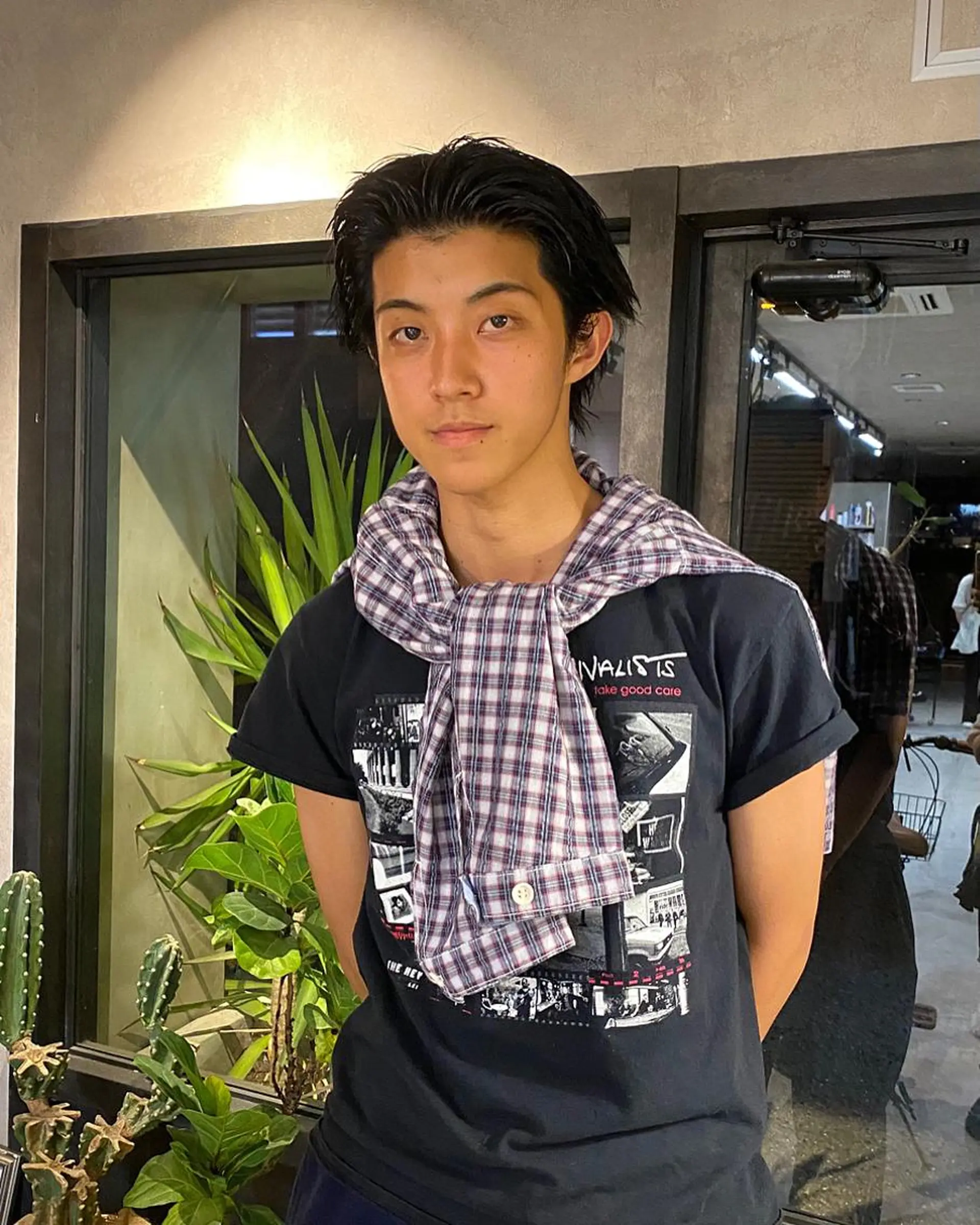 ショート カラー メンズ 🗽デザインカット/ パーマ/MIRU🗽のヘアスタイル