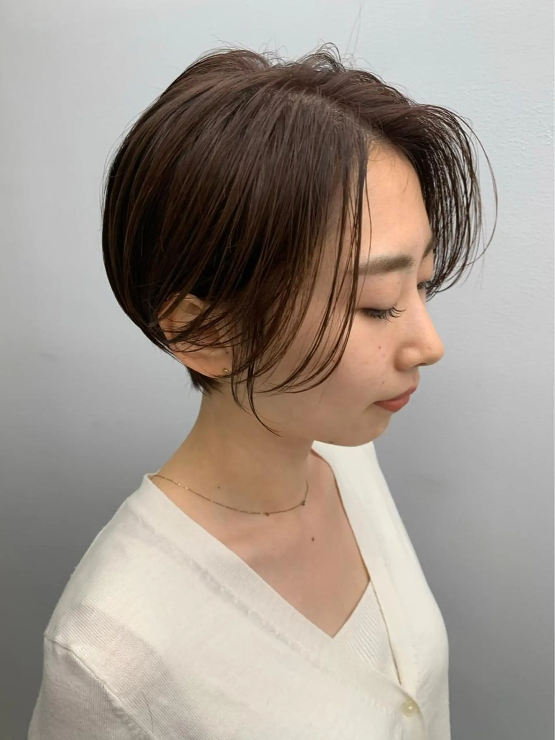 ショート レイヤーカット/ 髪質改善/羽柴りくのヘアスタイル