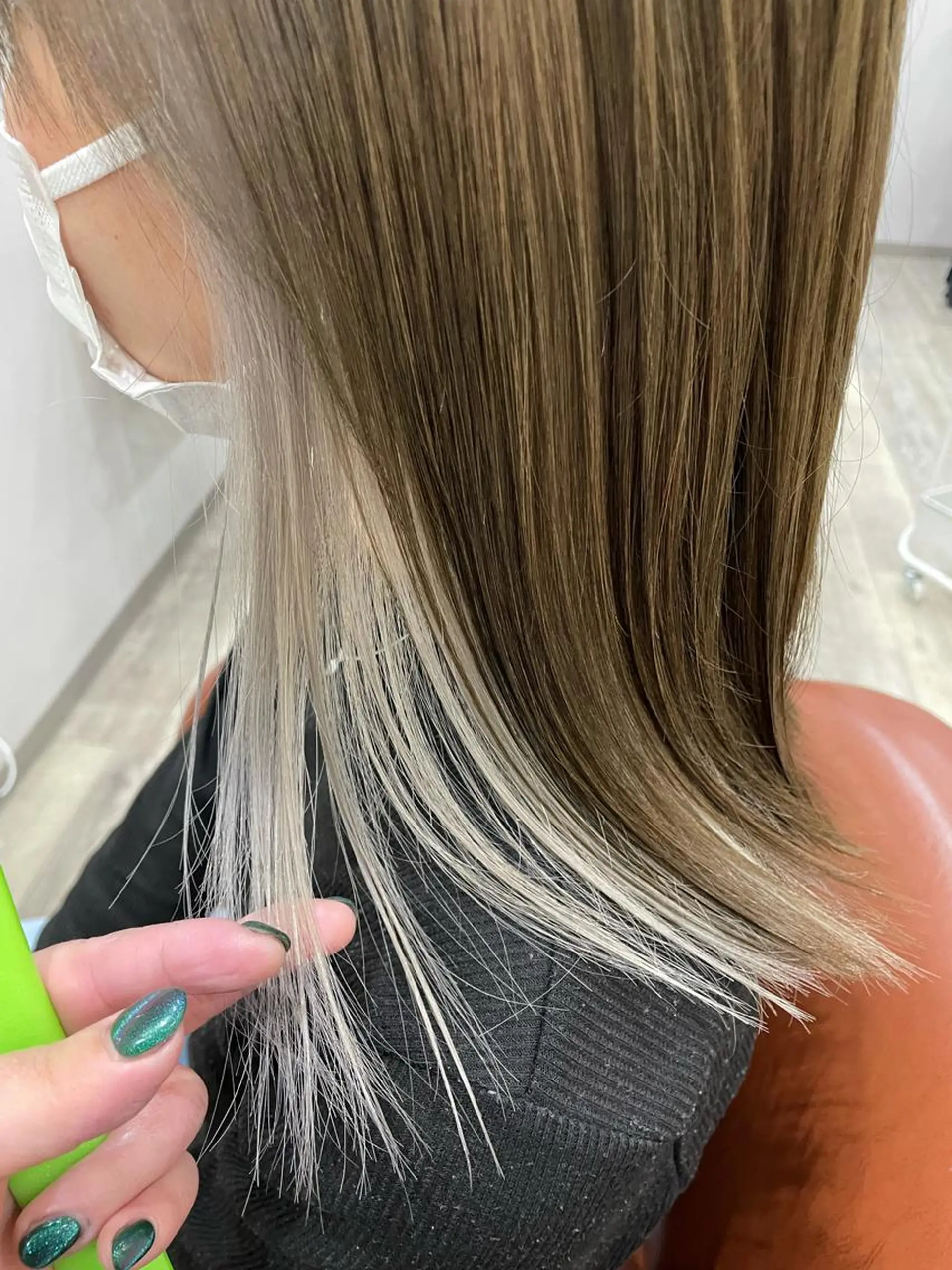 カラー 緑区/艶髪 🦋柿下のヘアスタイル
