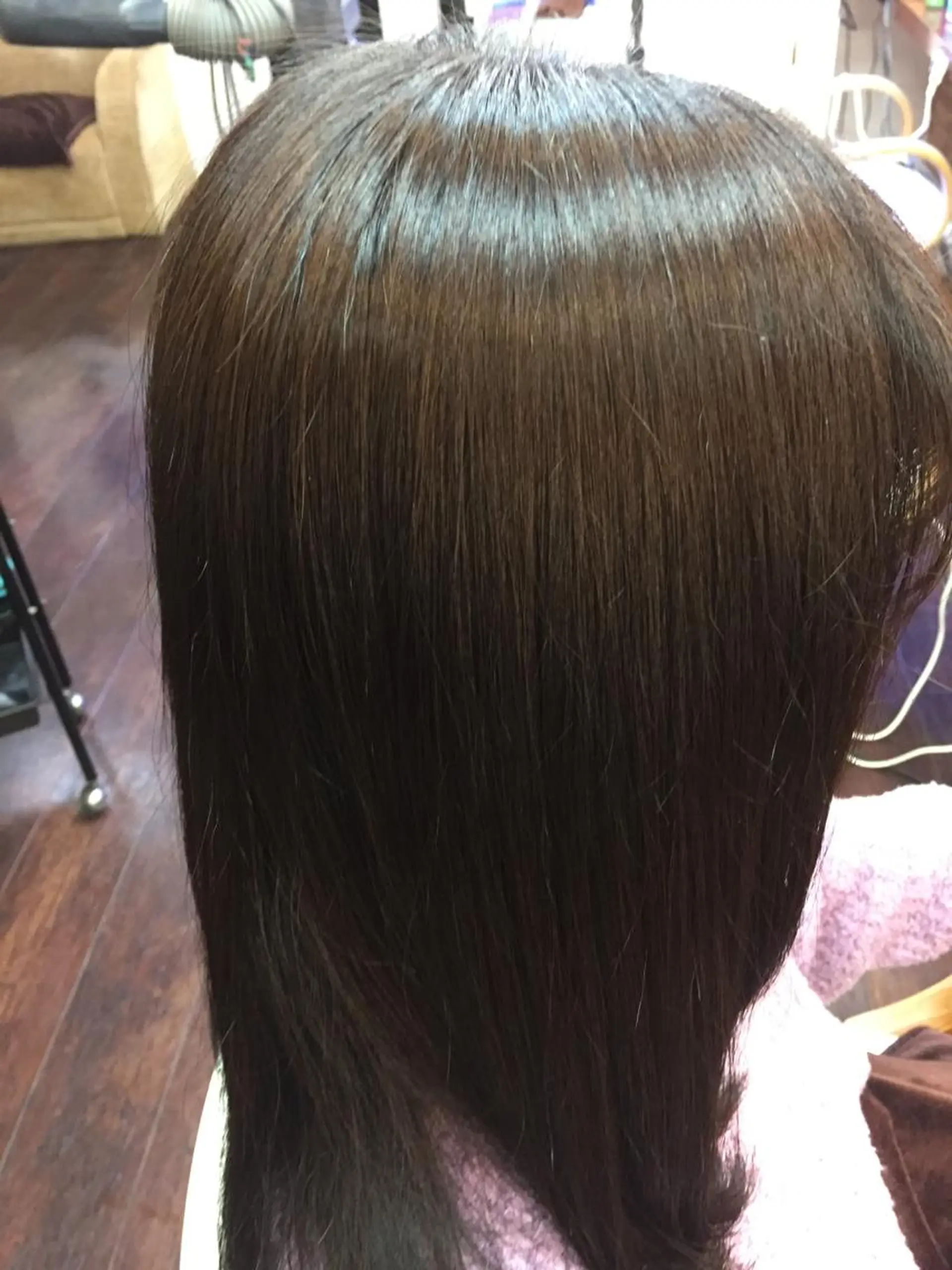 ロング パーマ 桧山 真のヘアスタイル