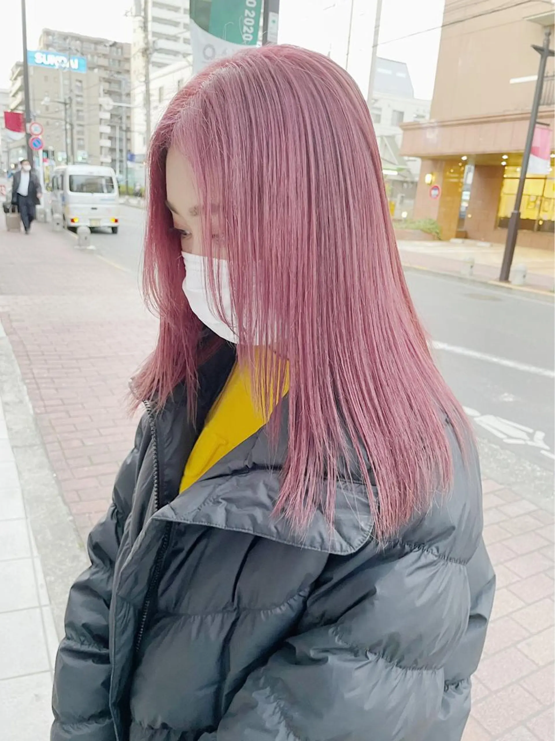 ロング カラー 🧸ミルクティー🧸 kousei🧸のヘアスタイル