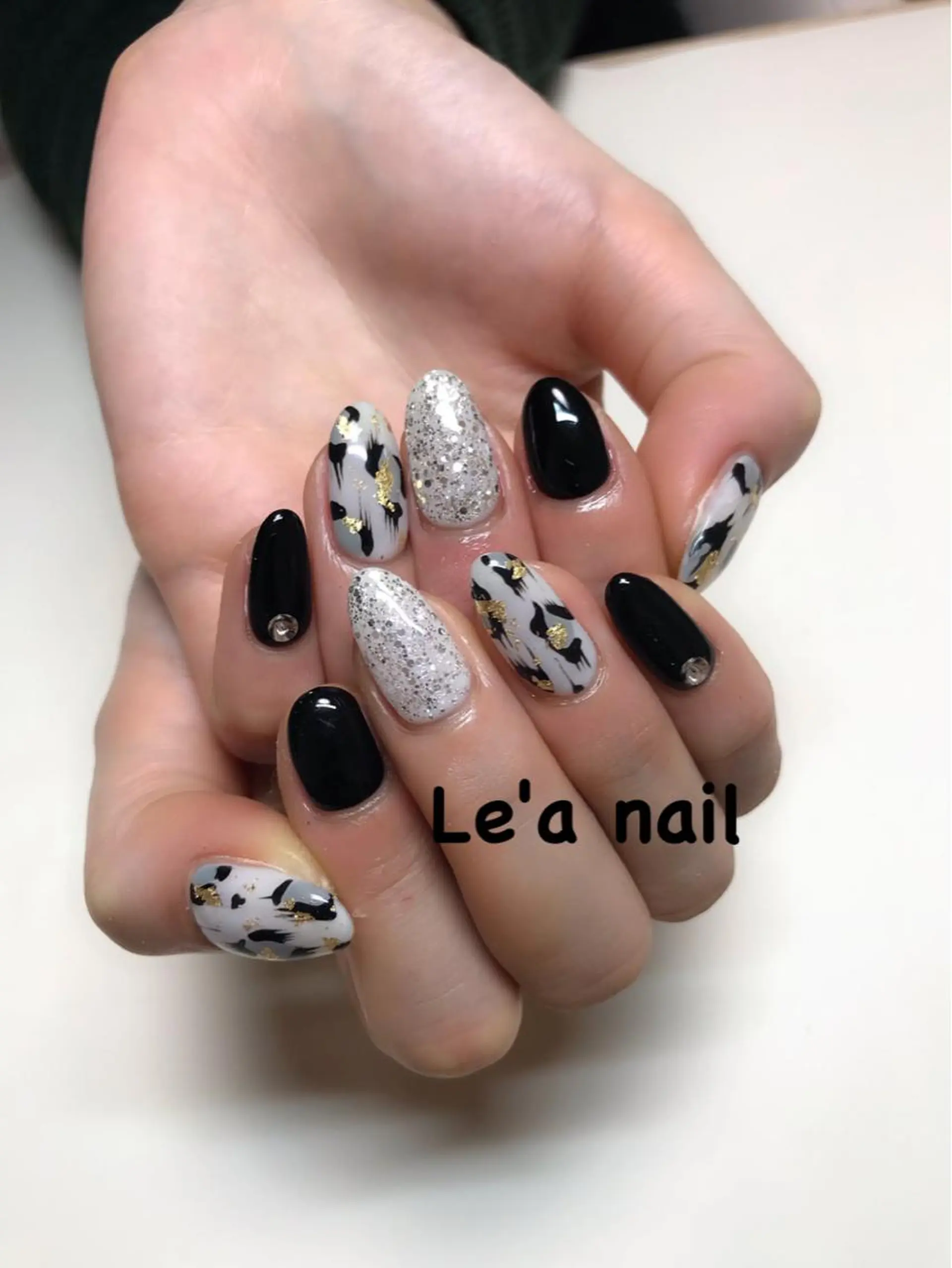 ネイル アニマル柄 'mm  (ミリ) ＭＡＮＡＭＩのネイルデザイン