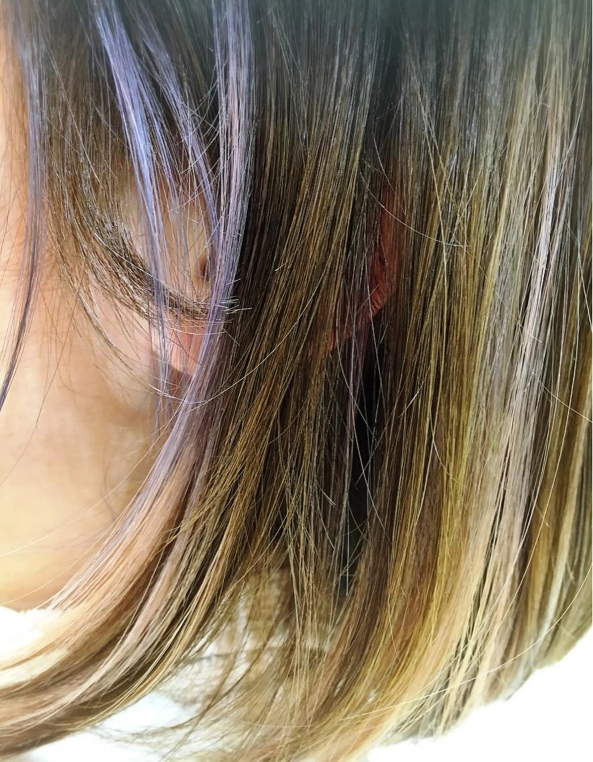 ミディアム ハイライト レイヤーカット 中本 勝彦のヘアスタイル