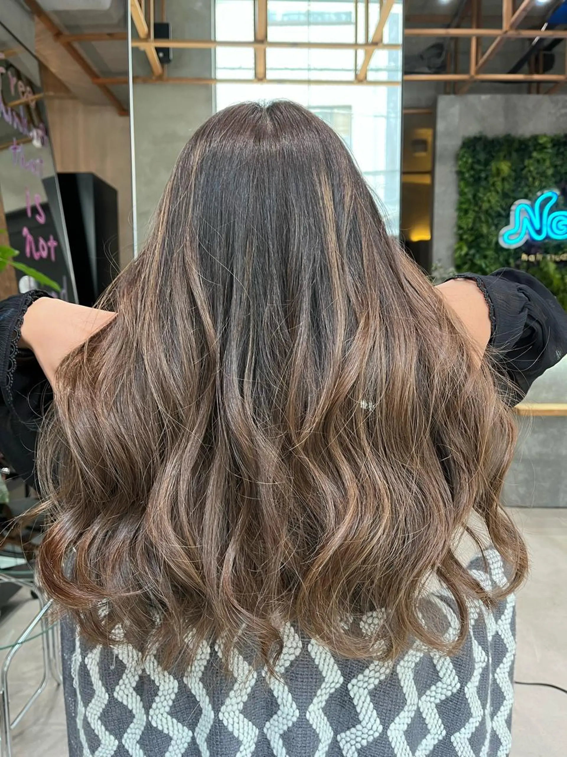 ロング カット ヘアカラー トリートメント ヘッドスパ 🌟髪質改善/透明感 🌟代表RYOのヘアスタイル