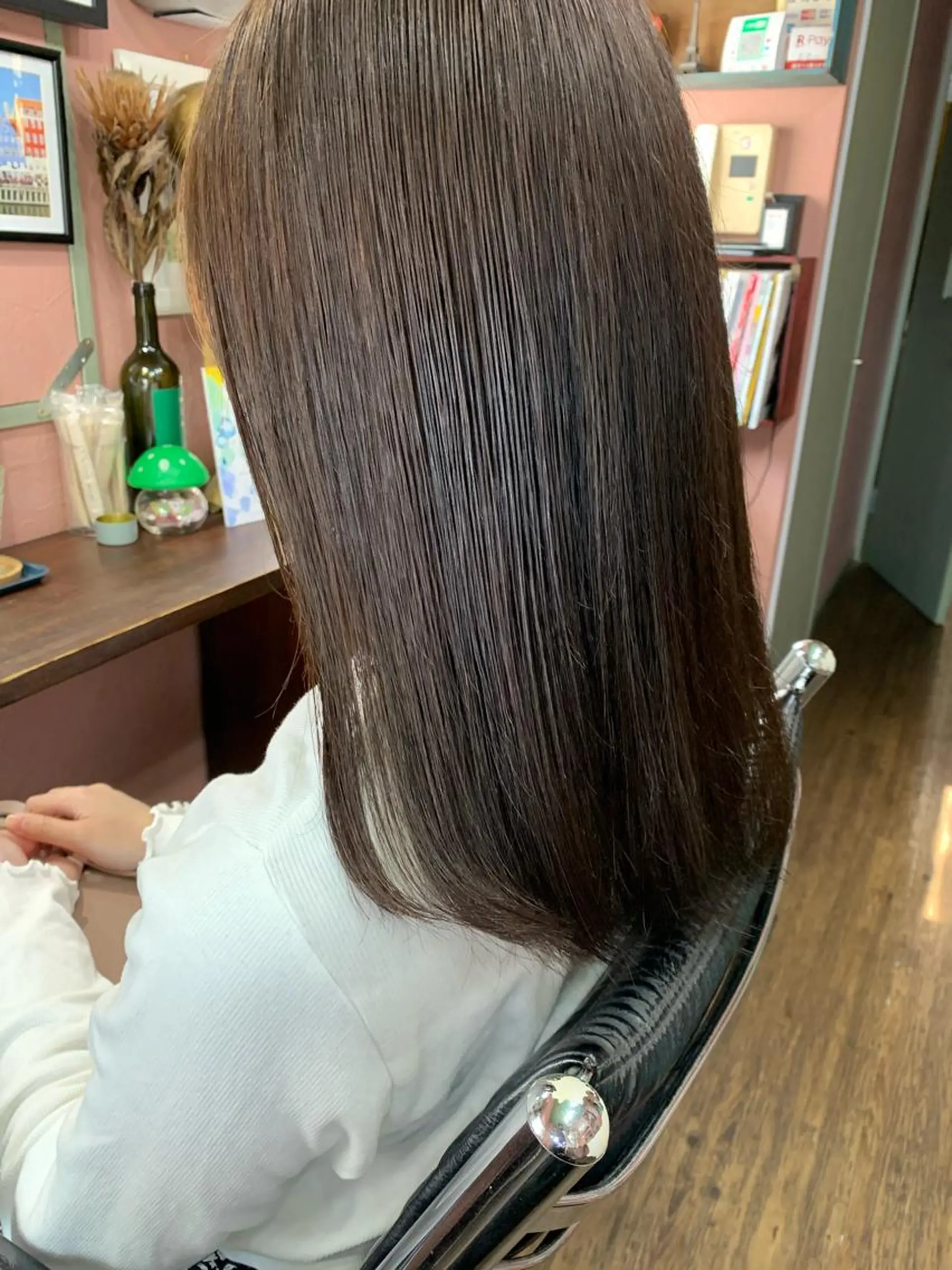 セミロング カラー 髪質改善 トリートメント トリートメント chouette/ 根本優希のヘアスタイル