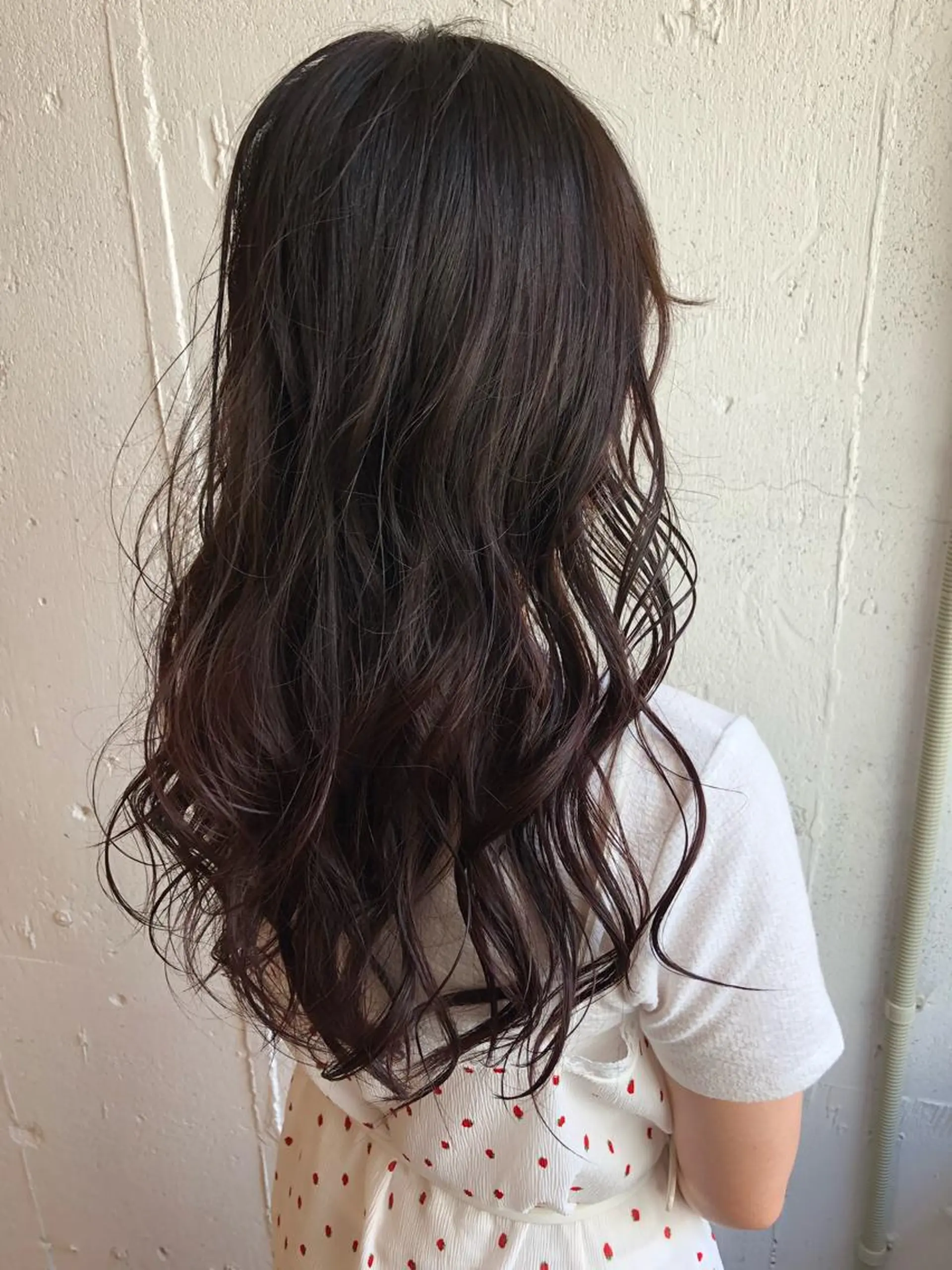 ロング フジサキ ケンのヘアスタイル