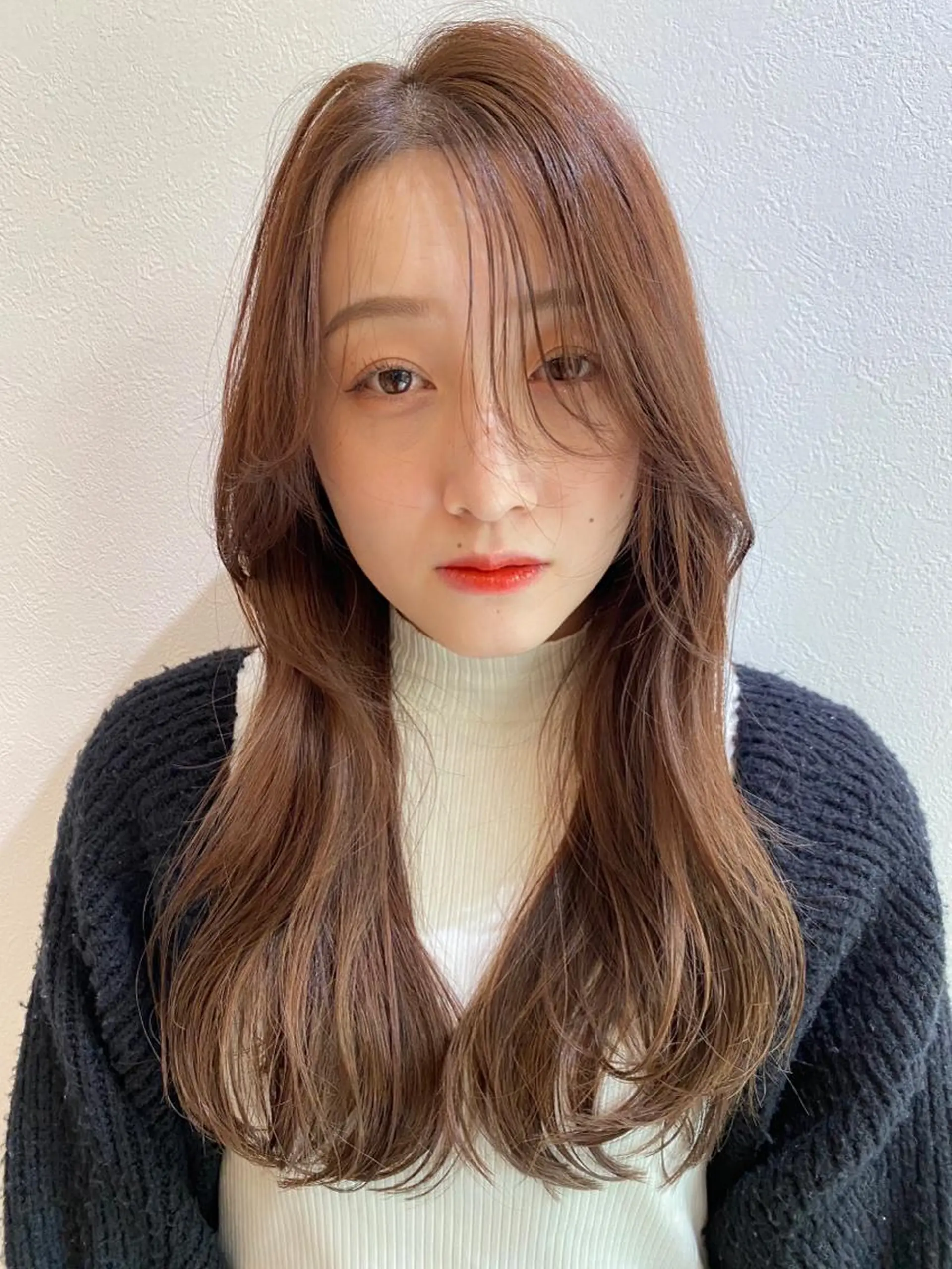 ロング 岸本 理希のヘアスタイル