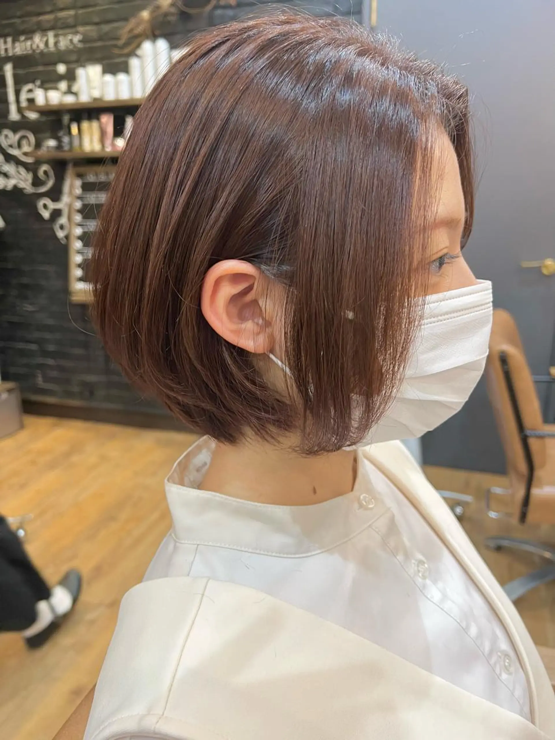 ショート カラー ボブ SHIAN 八王子 🦋小林 美羅🦋のヘアスタイル