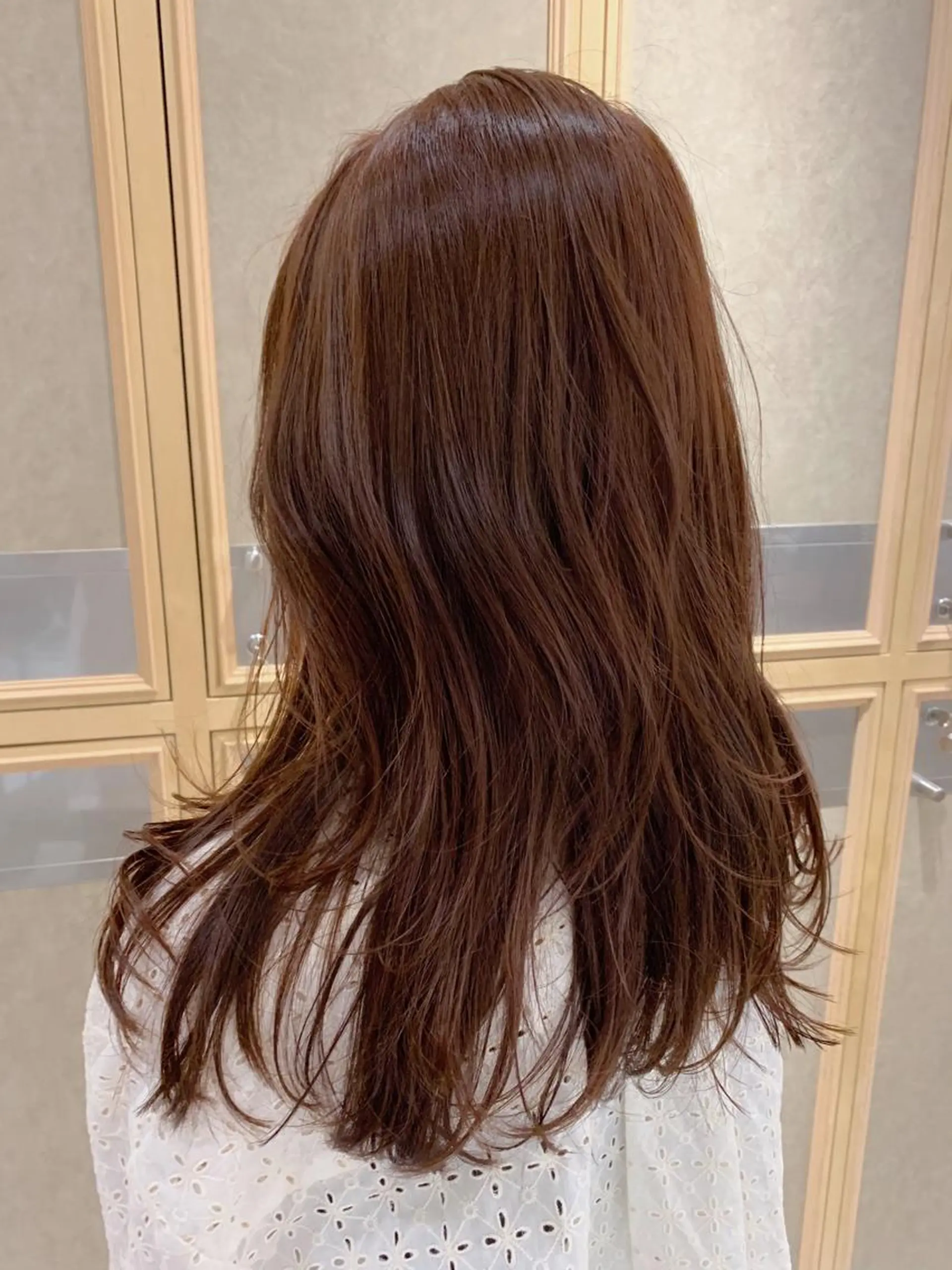 セミロング カラー チバ タクミのヘアスタイル