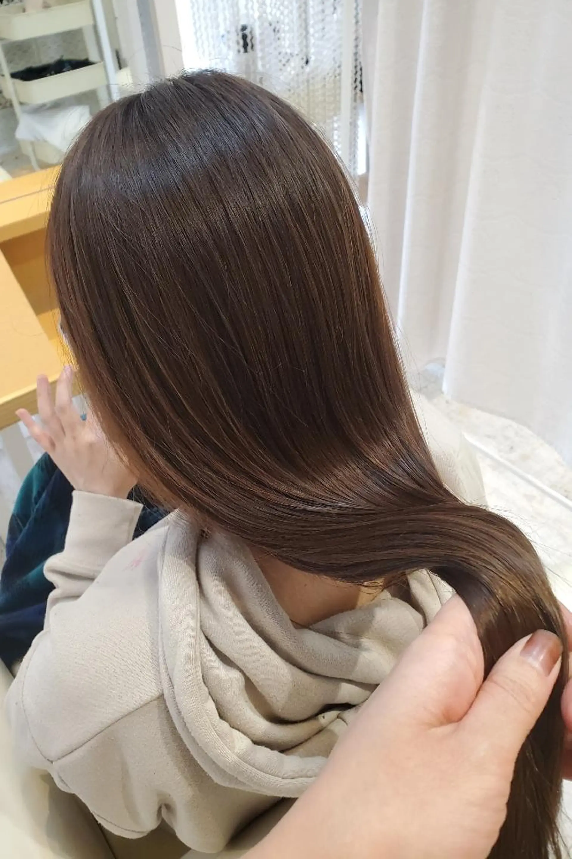 ロング カラー トリートメント ヘアカラー 北九州美容室 🕊️わかな✂︎のヘアスタイル
