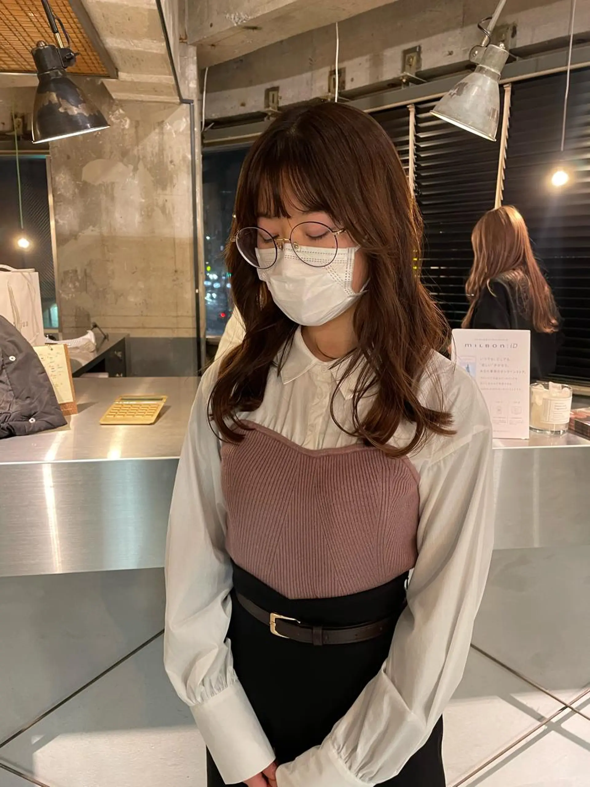 ロング カラー 海外レイヤー /NAGISAのヘアスタイル