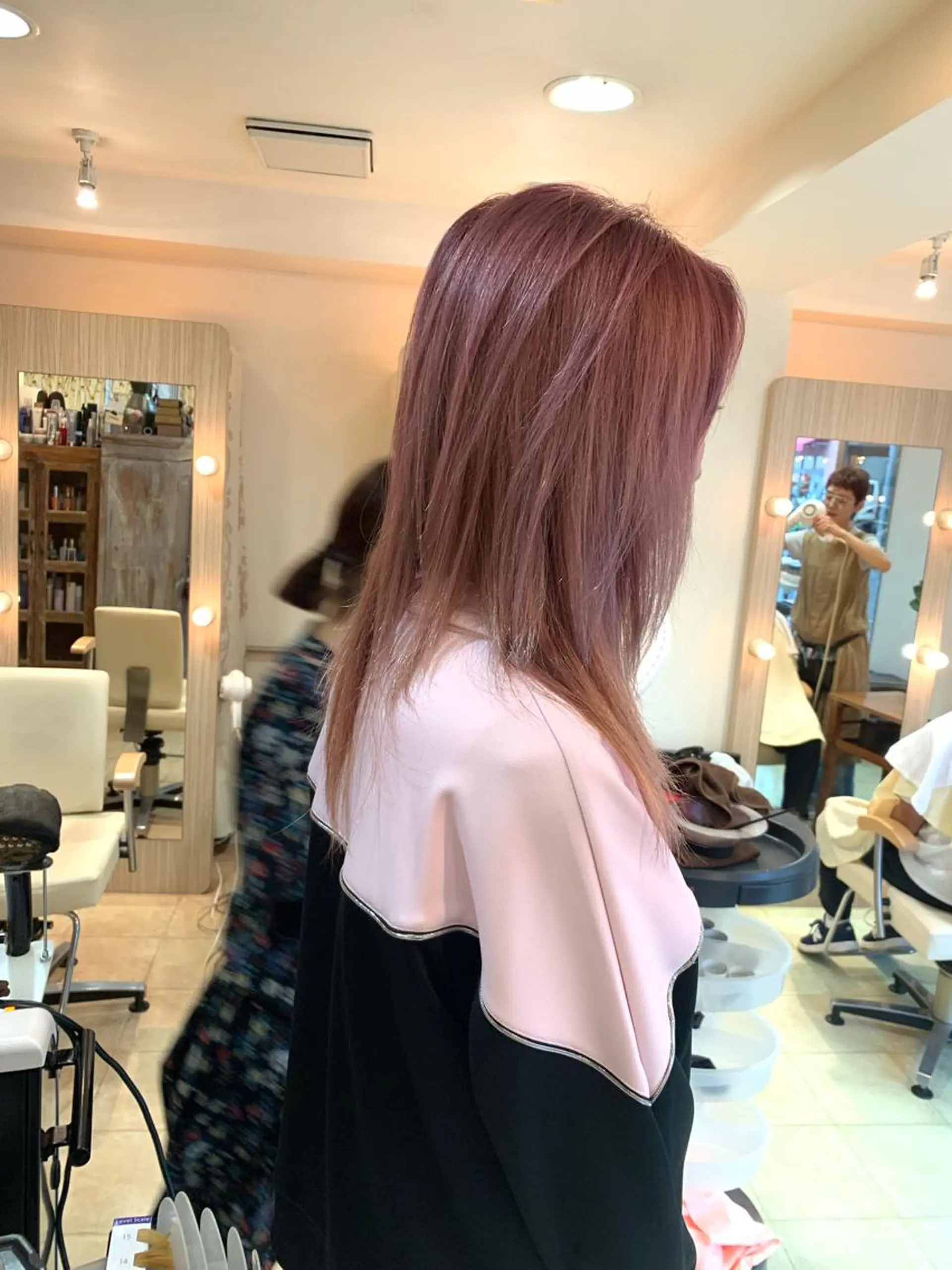 ロング カラー カット ヘアカラー トリートメント ヘッドスパ nishimura makotoのヘアスタイル