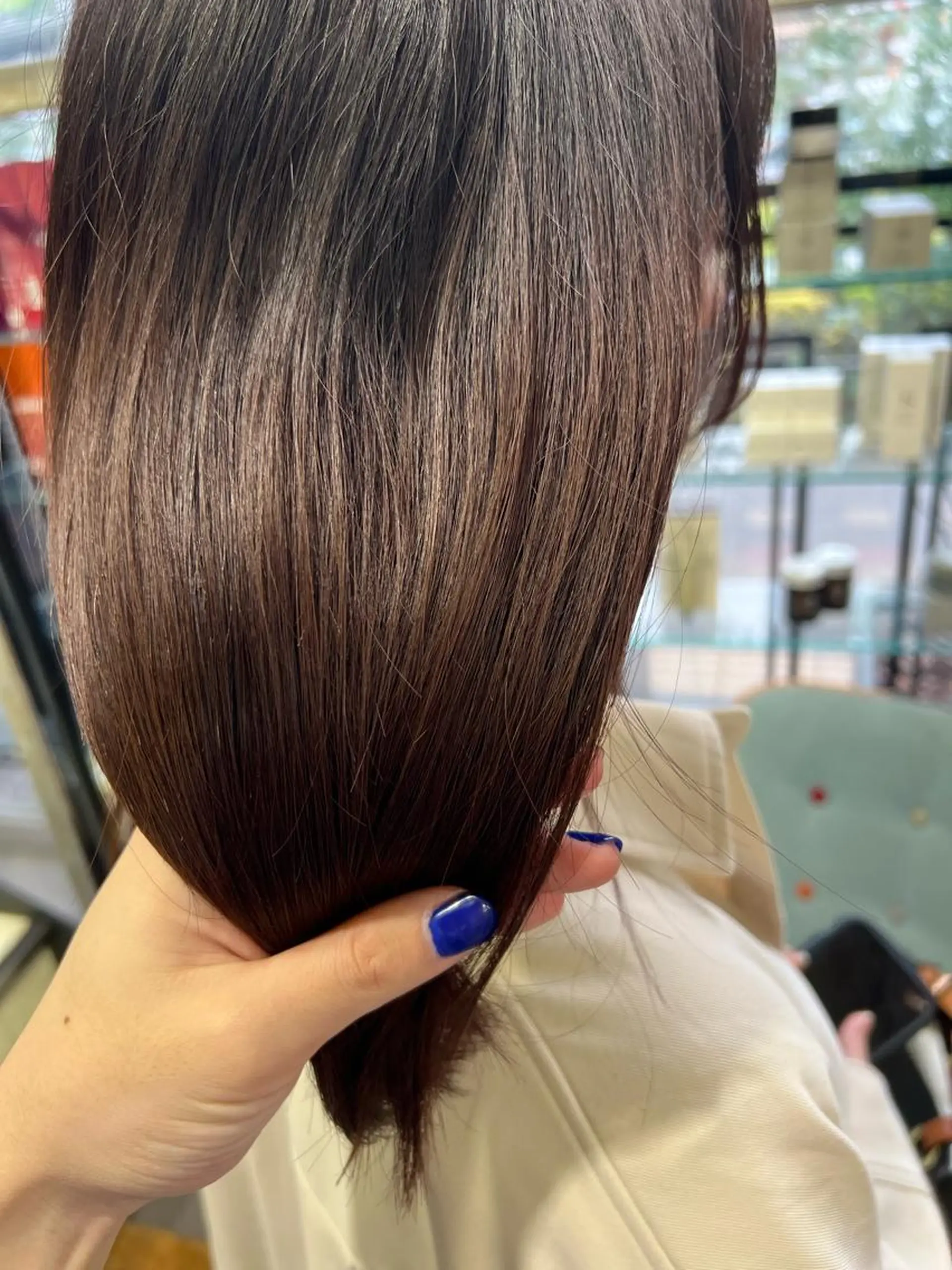 セミロング カラー メンズカット松戸/韓 国/メンズパーマ航太のヘアスタイル