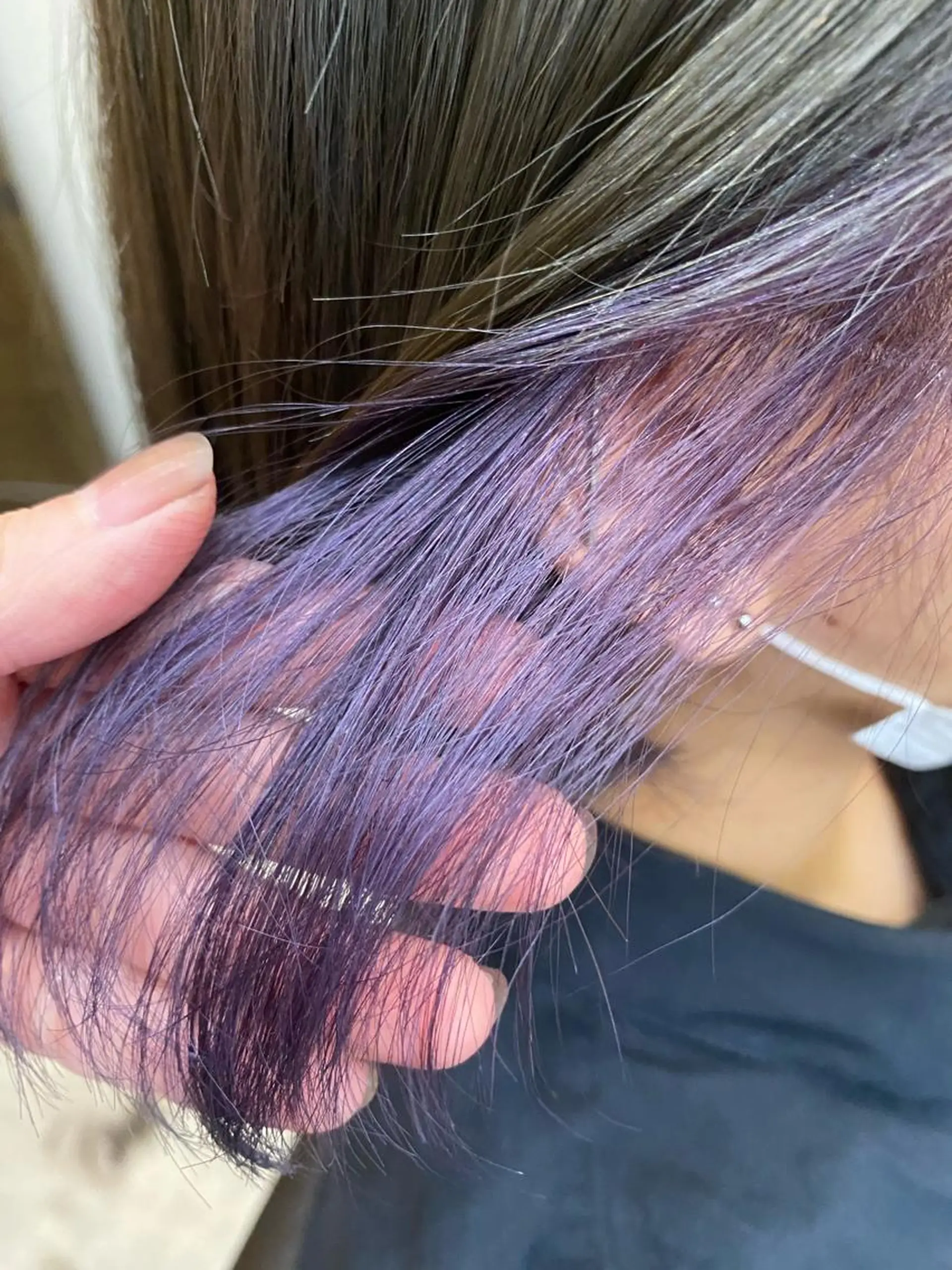 ショート カラー ラベンダーカラー シルバー カット ヘアカラー トリートメント 🟢NEGi🟣 🫧髪質改善のヘアスタイル