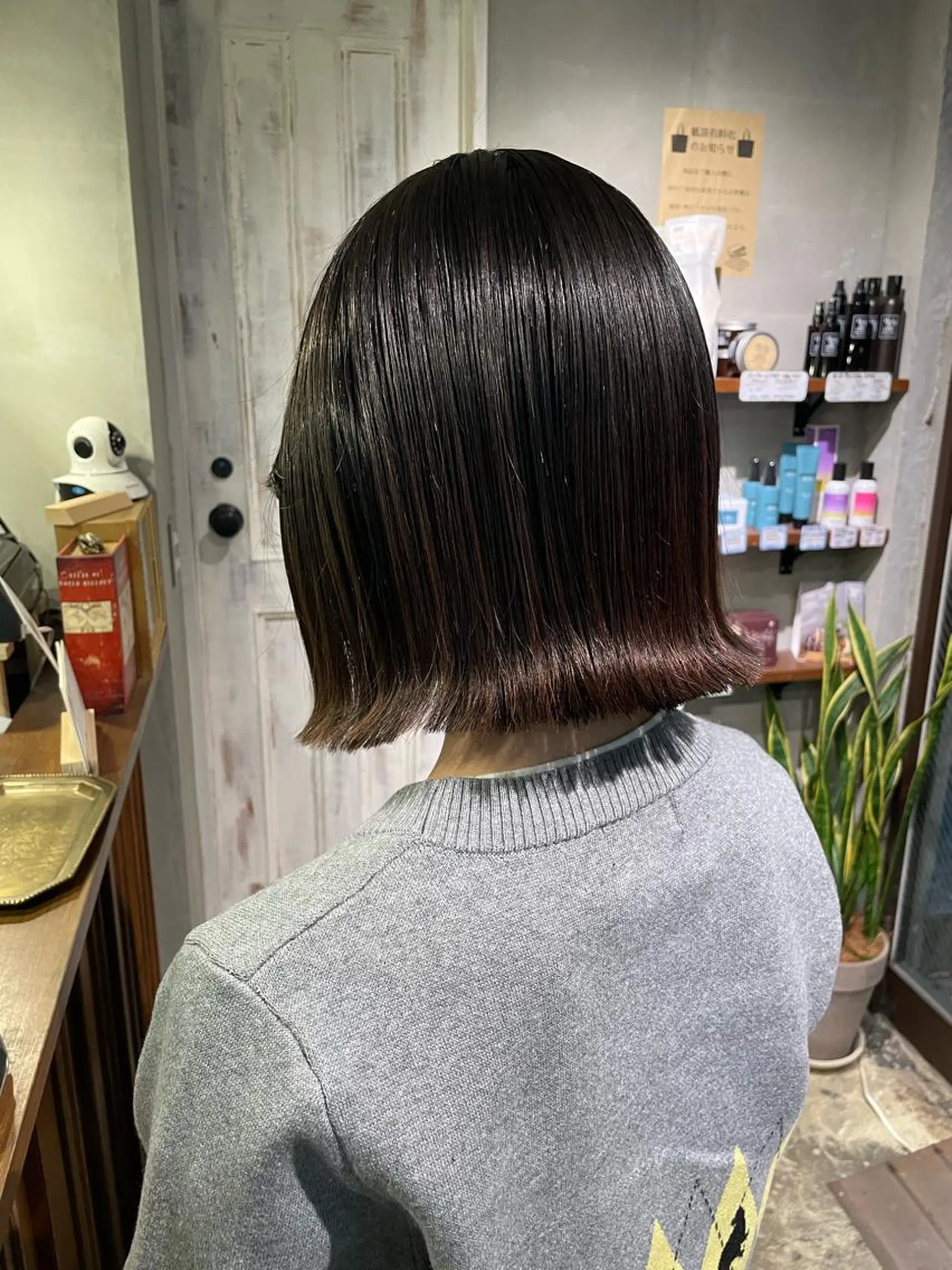 ミディアム 中村 彩乃のヘアスタイル