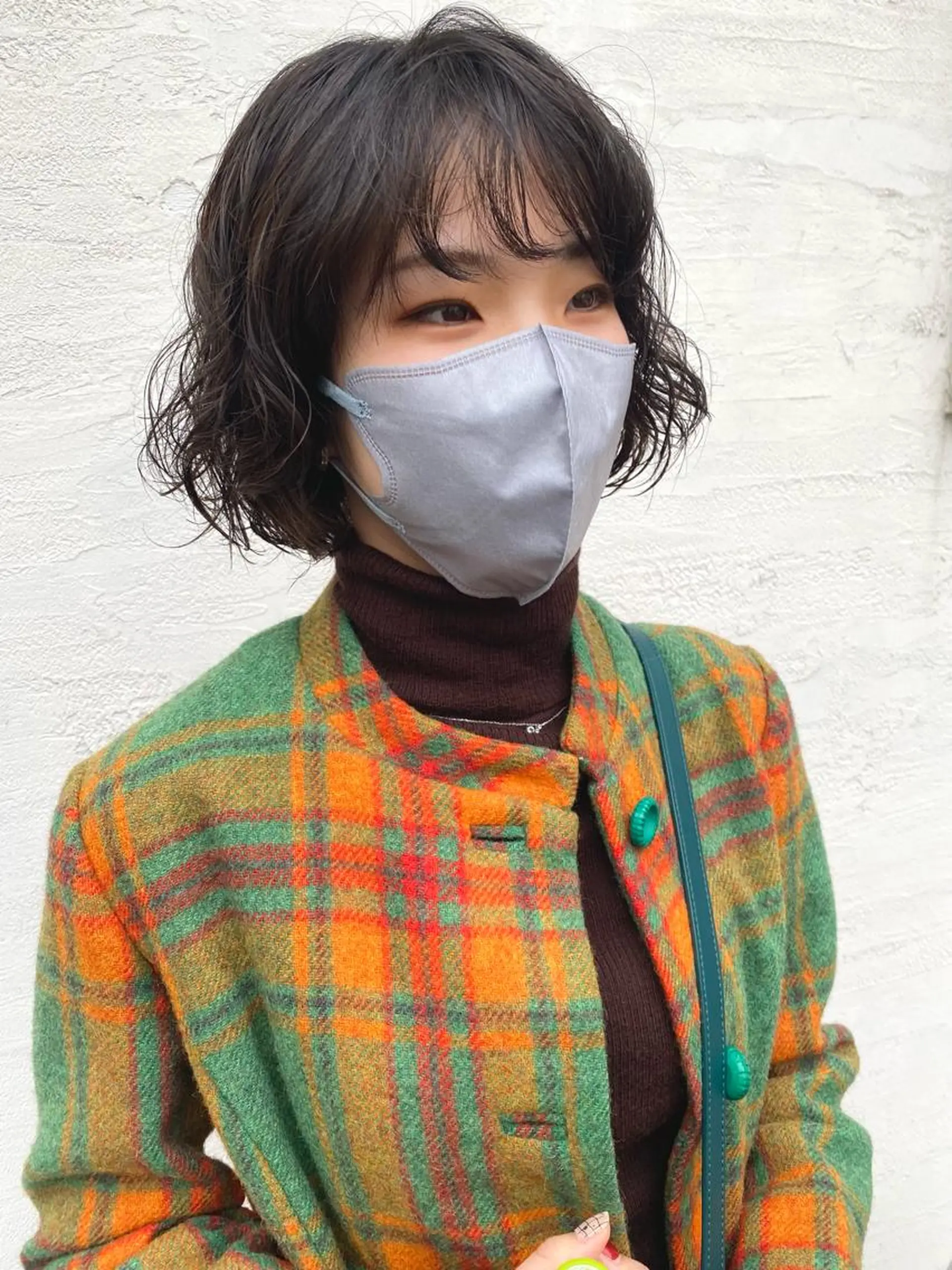 ショート パーマ くせ毛 千 田のヘアスタイル